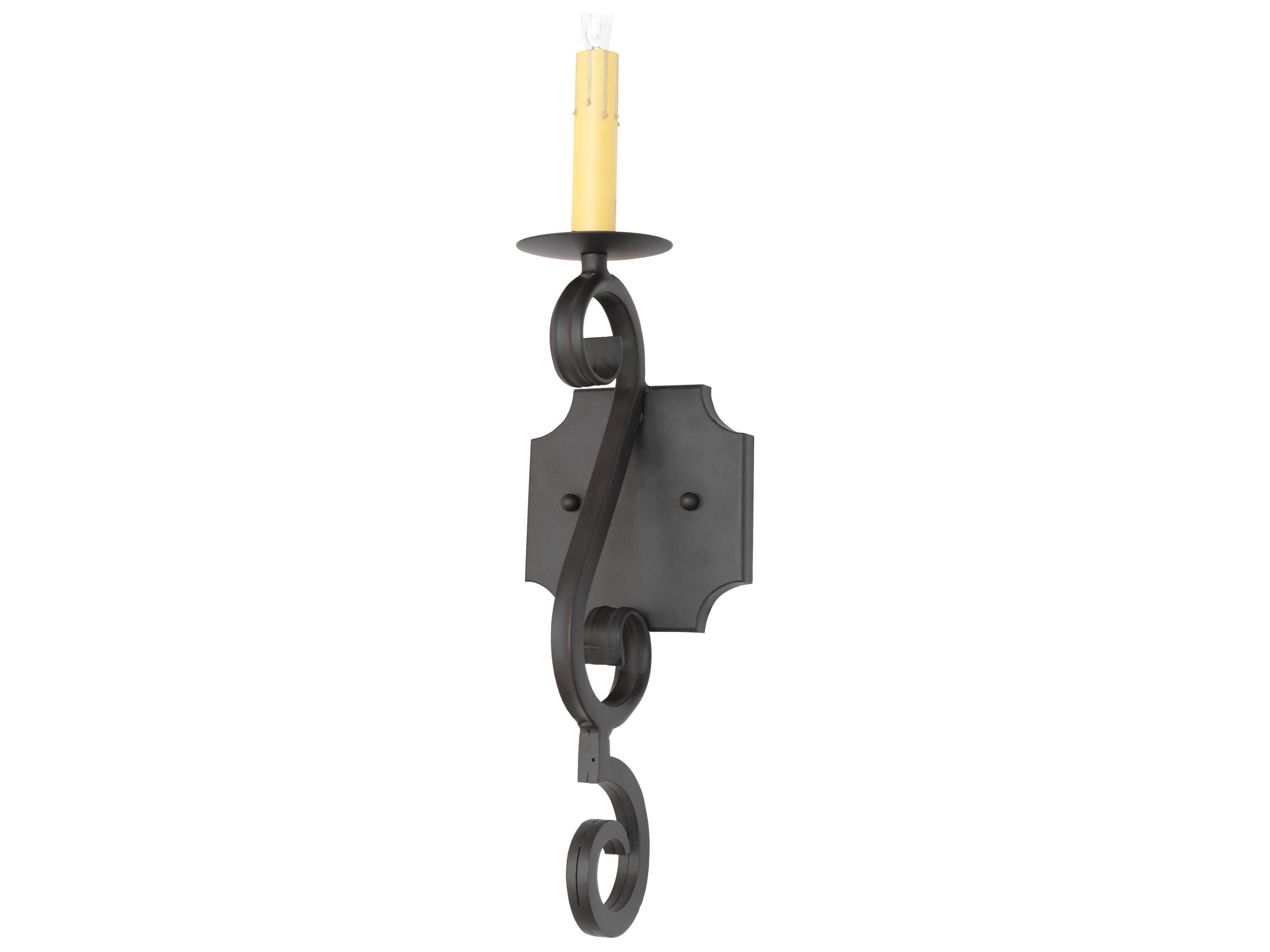 Meyda Piero 1-Light Oil Rubbed Bronze Wall Sconce