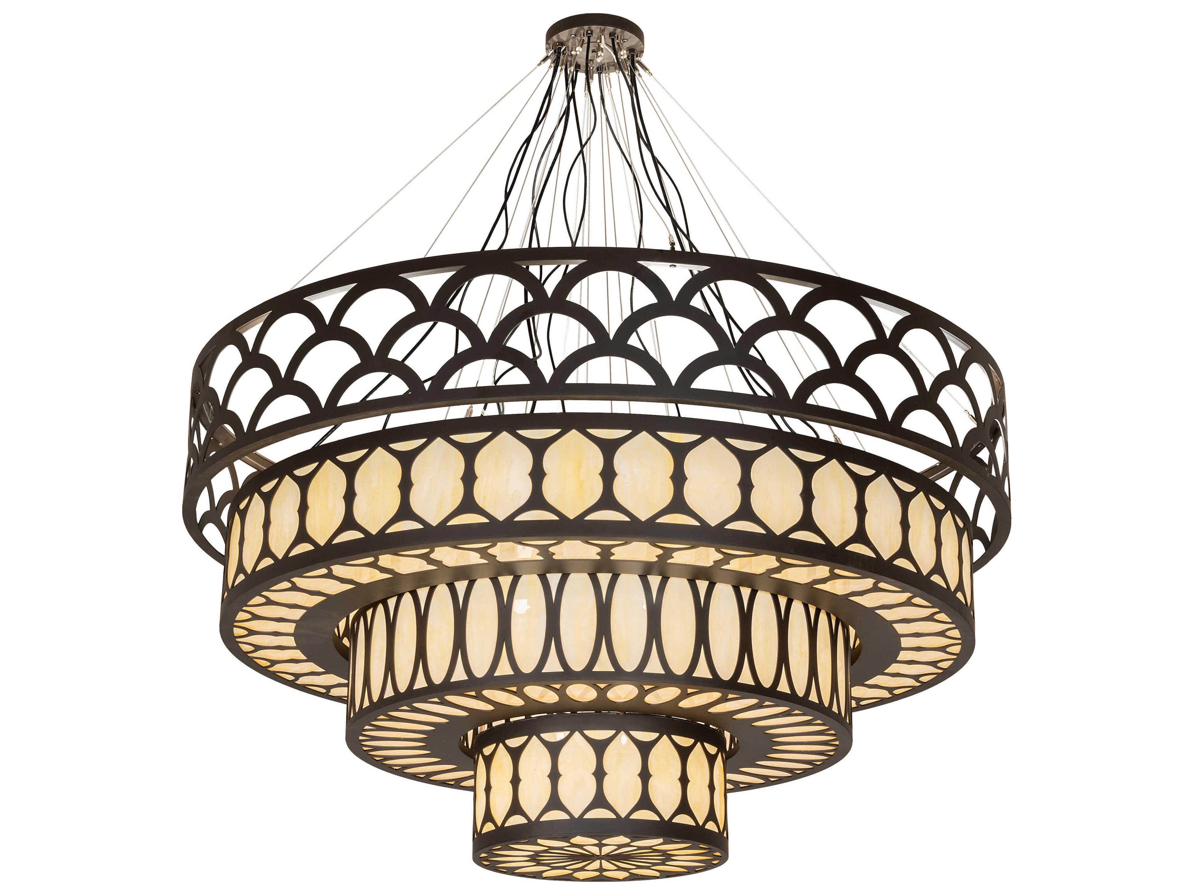 Meyda Lorea Oil Rubbed Bronze Chandelier