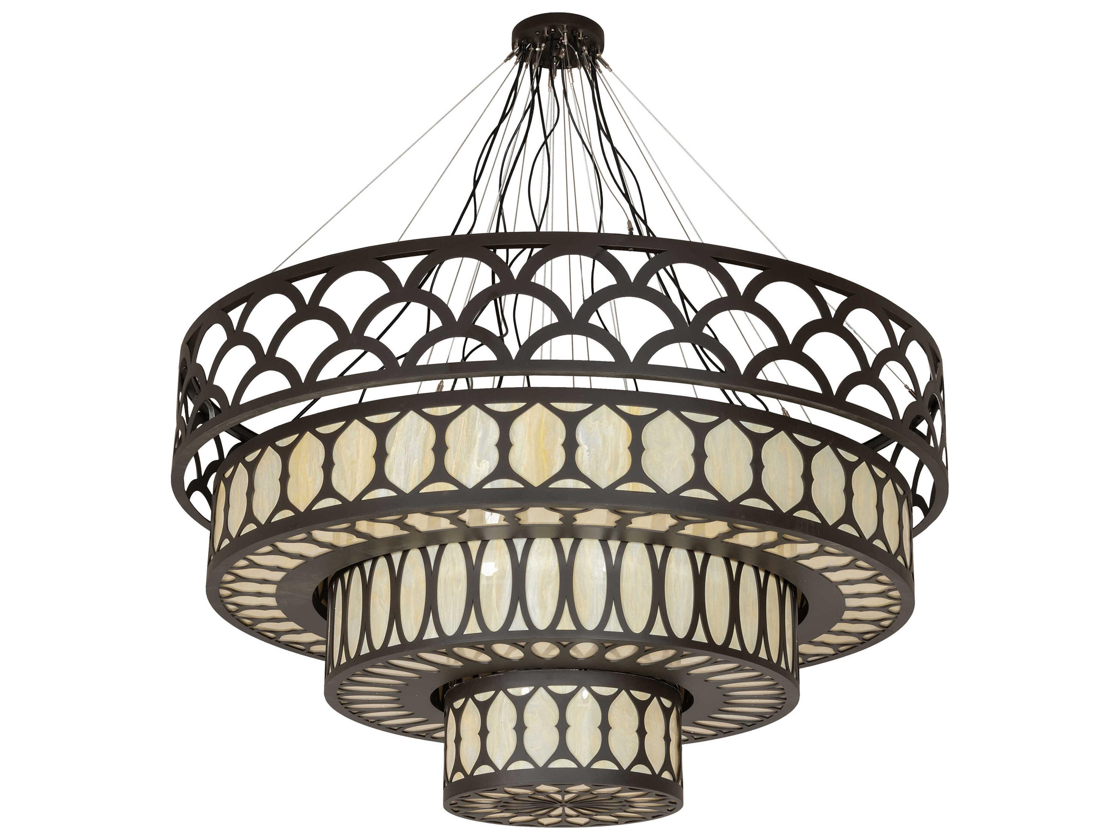 Meyda Lorea Oil Rubbed Bronze Chandelier