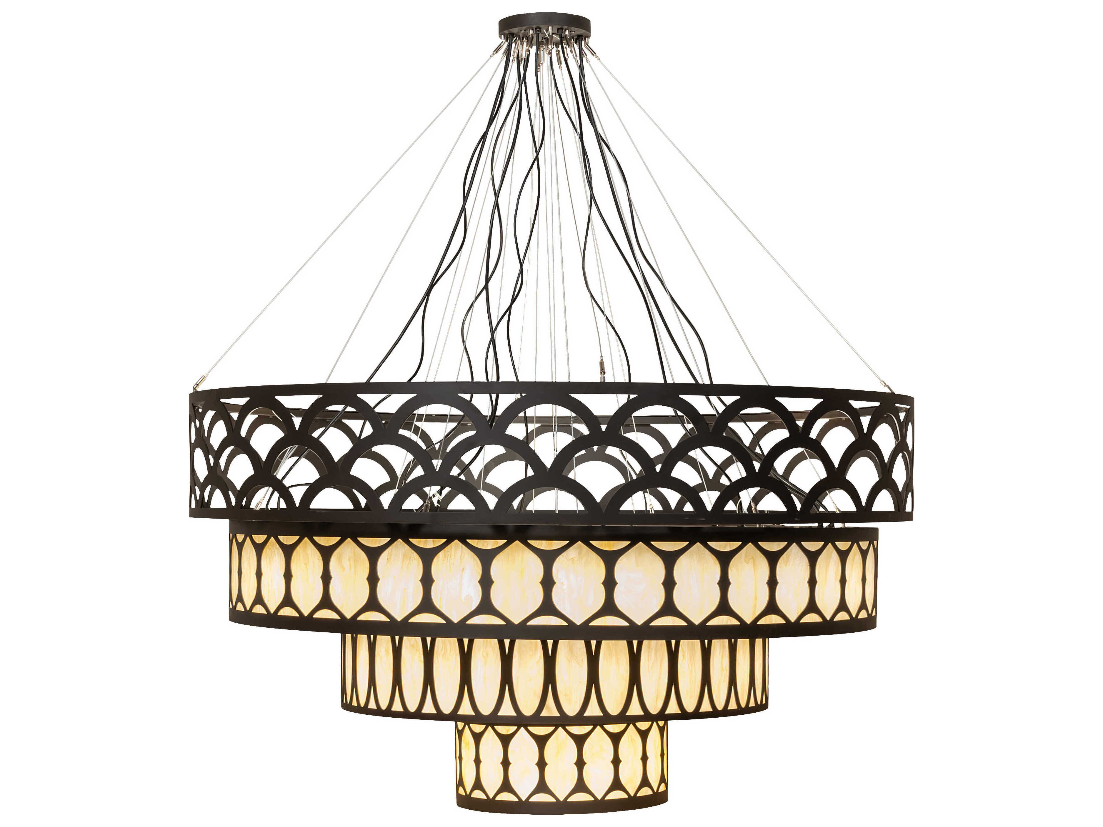 Meyda Lorea Oil Rubbed Bronze Chandelier
