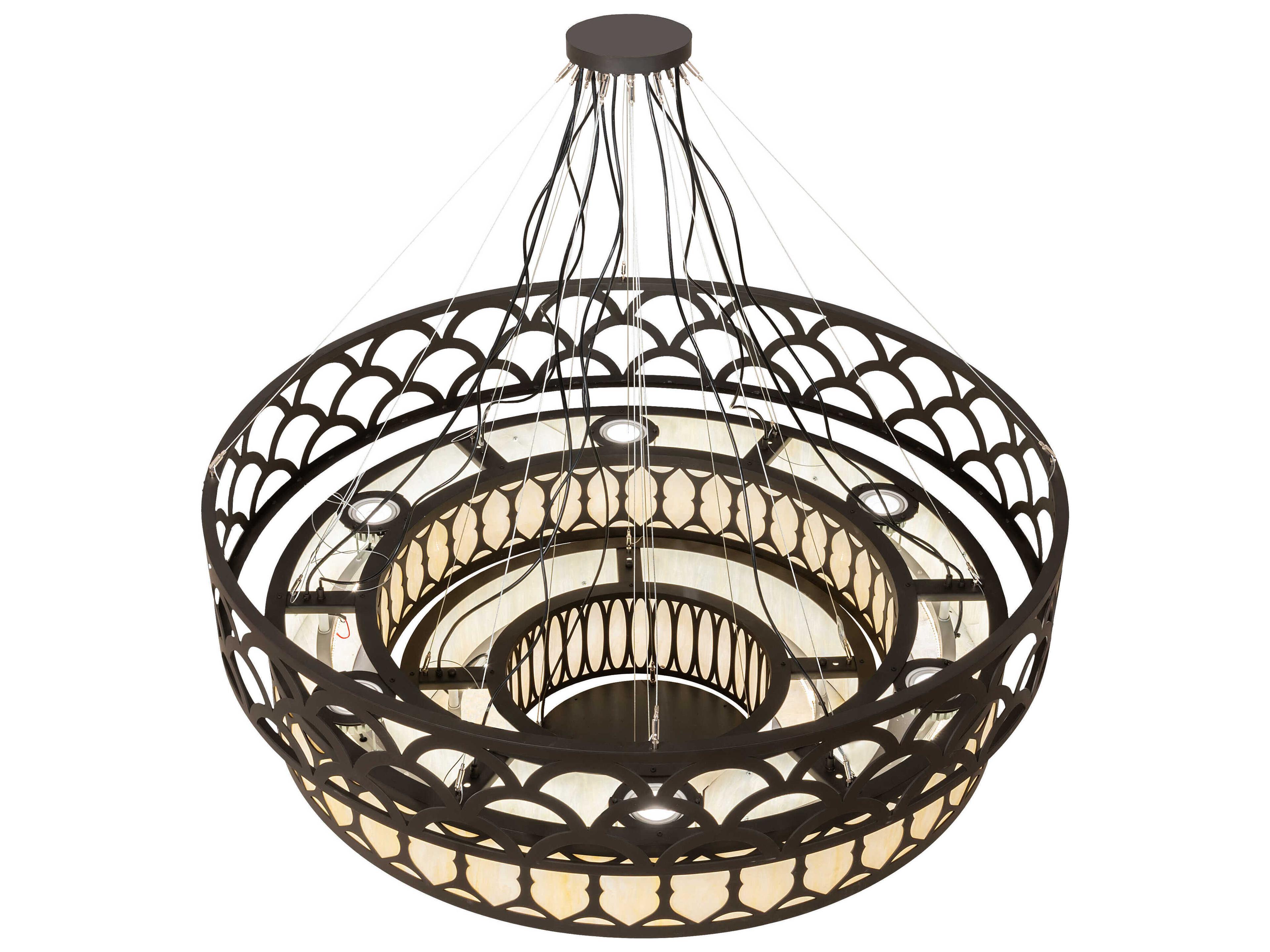 Meyda Lorea Oil Rubbed Bronze Chandelier