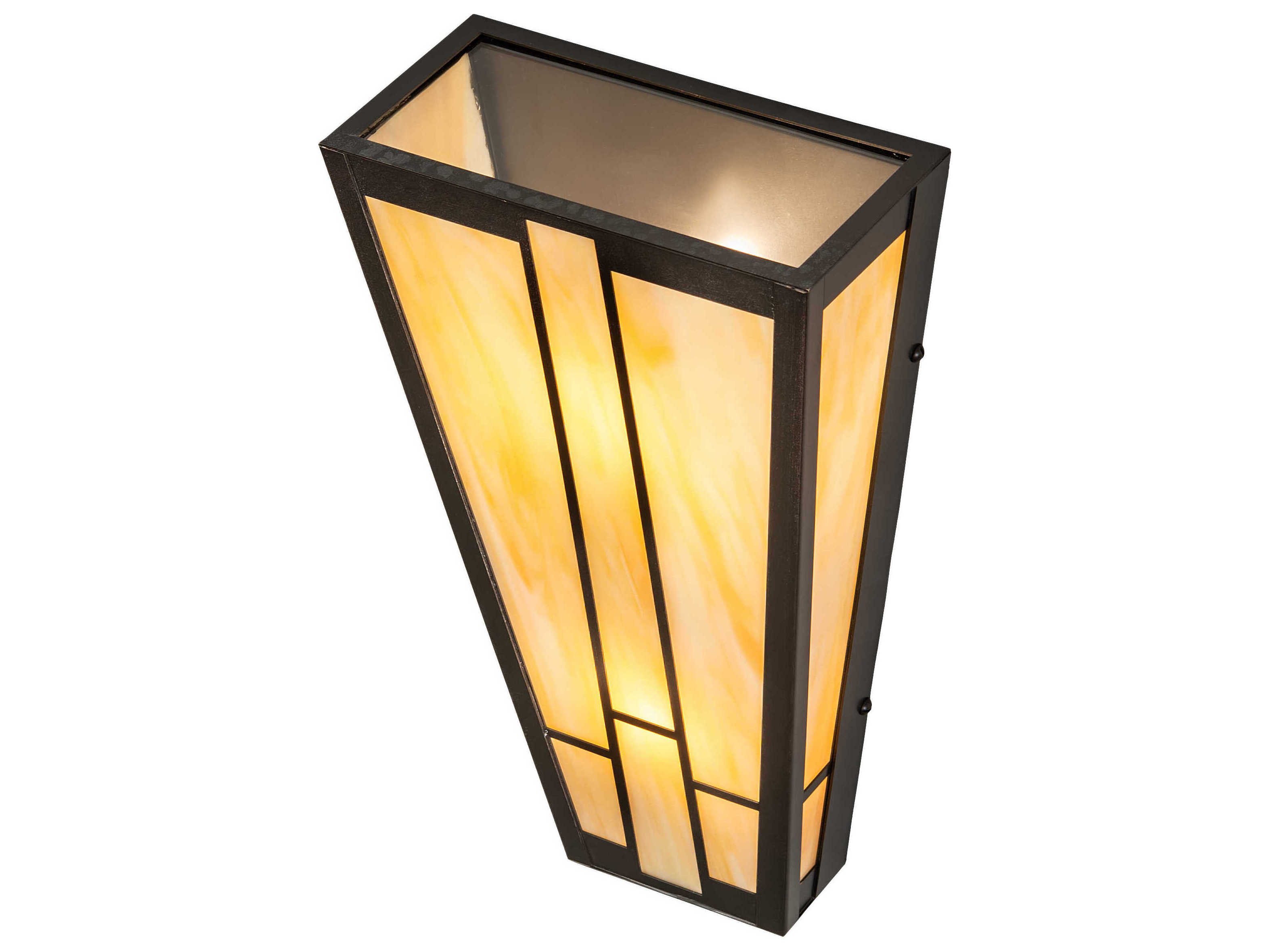 Meyda Yosemite 2-Light Craftsman Brown Wall Sconce