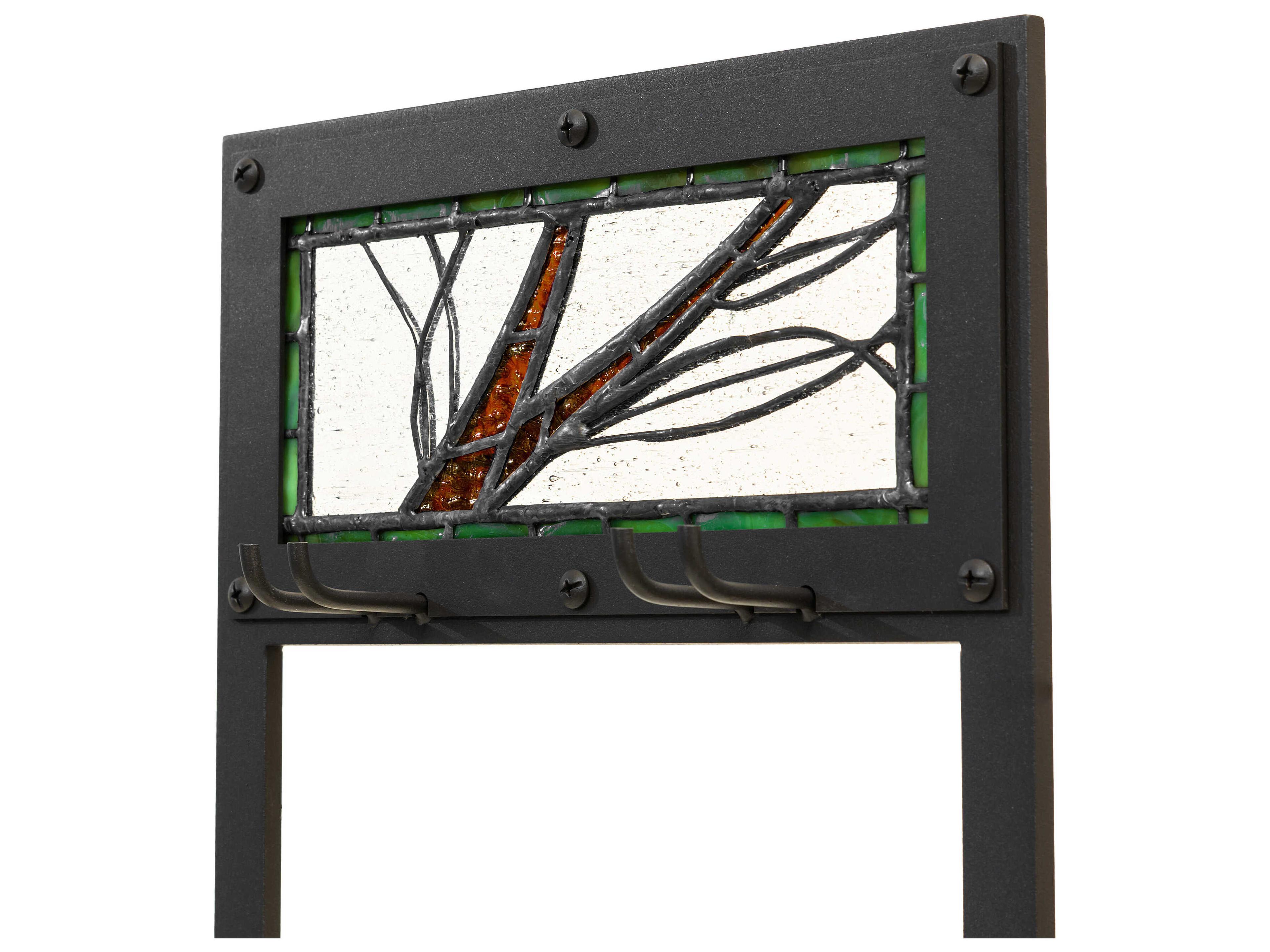 Meyda Pine Branch Wrought Iron 4-Piece Fire Place Tool Set