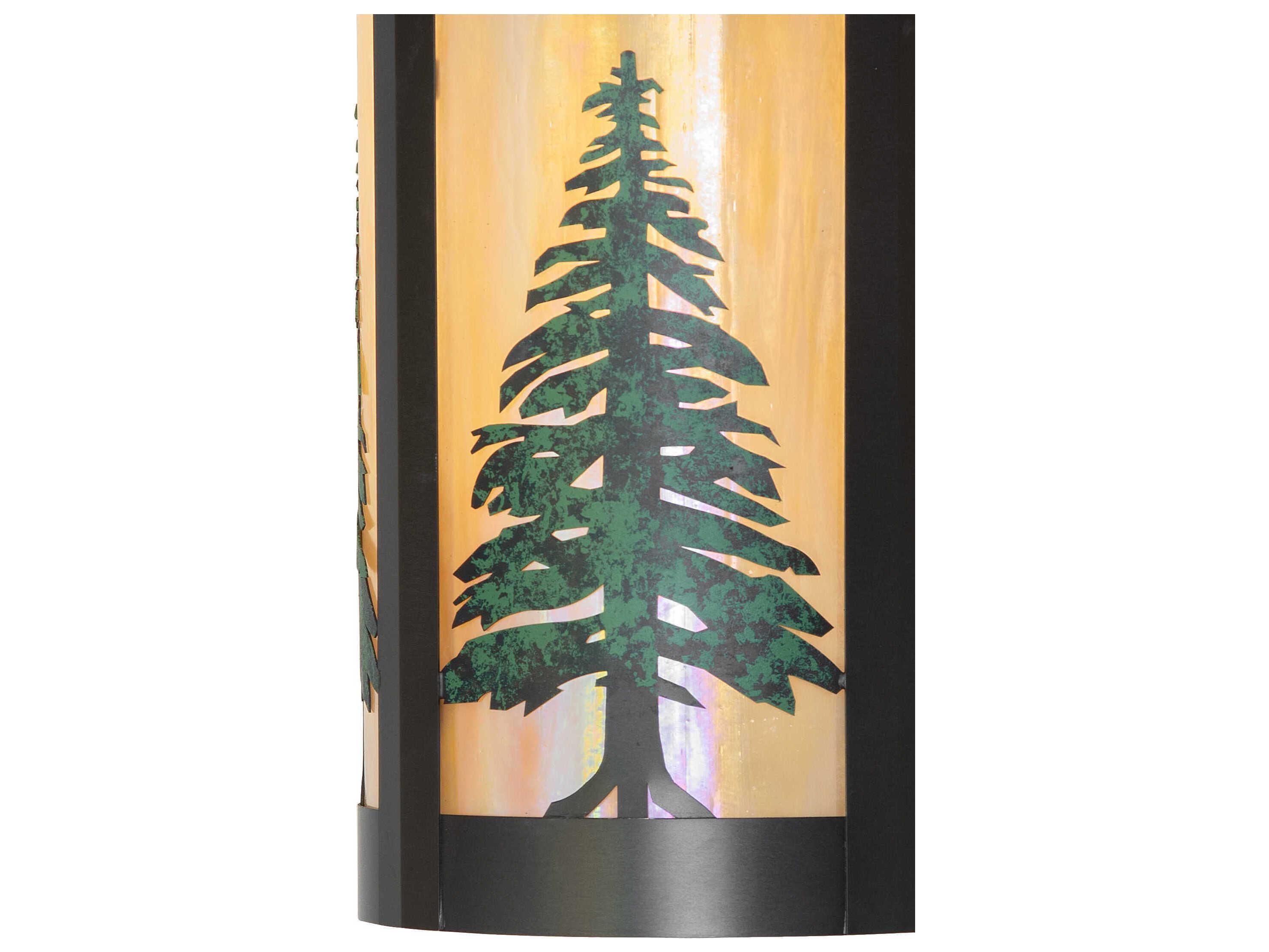 Meyda Fulton Pines 1 - Light Outdoor Wall Light