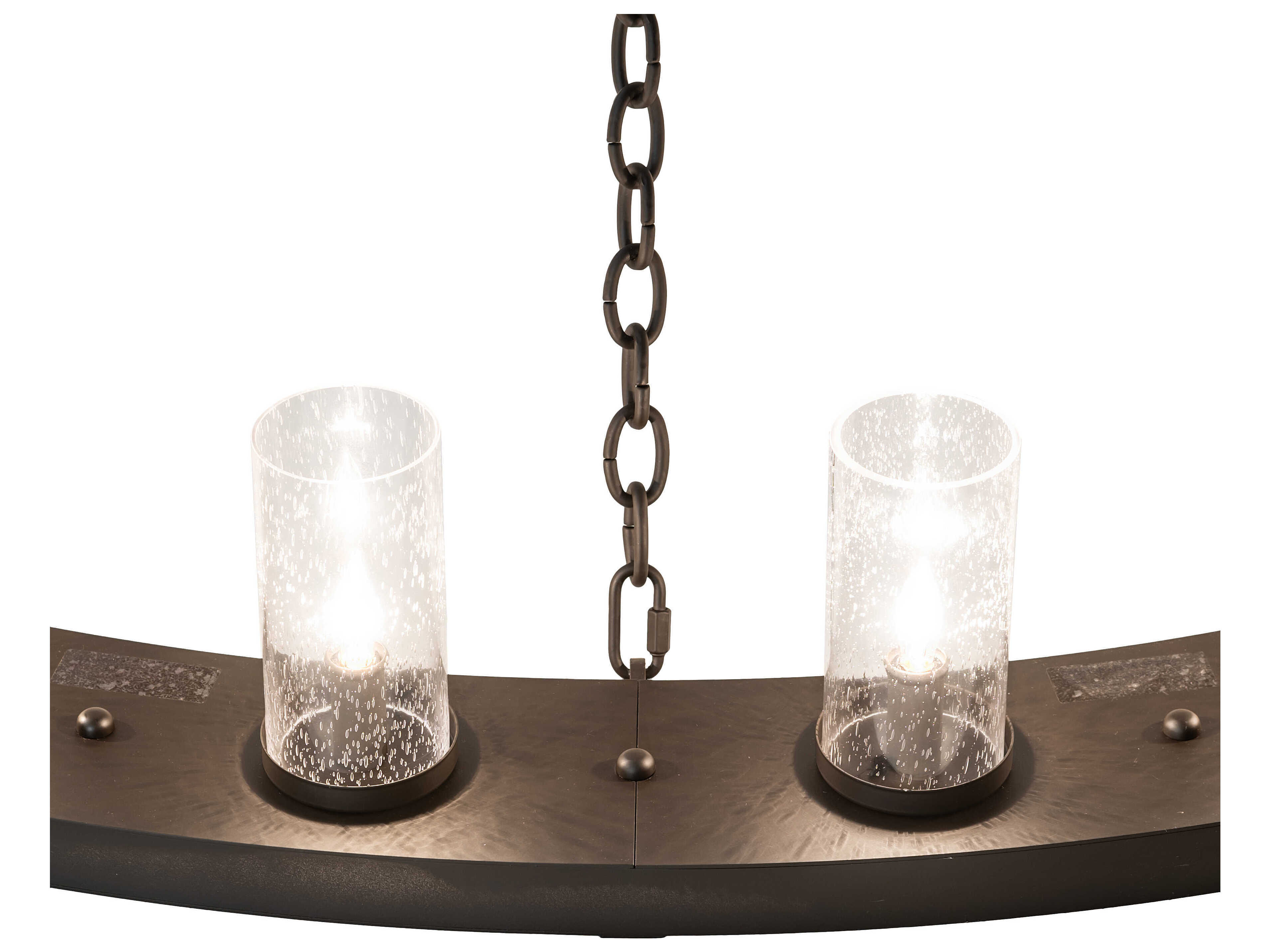 Meyda Loxley 48-Light Oil Rubbed Bronze Cylinder Tiered Chandelier