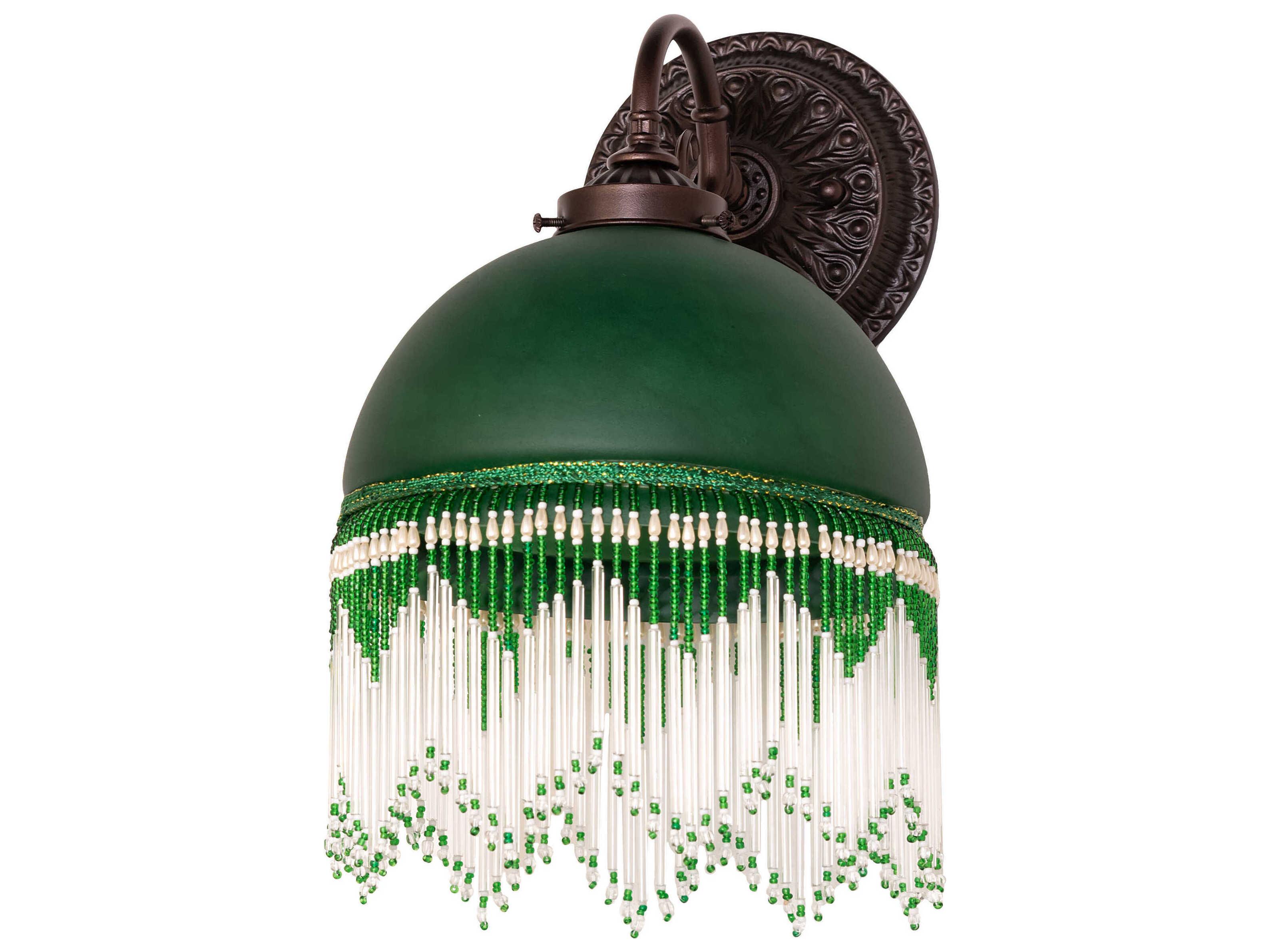 Meyda Roussillon 1-Light Mahogany Bronze Wall Sconce