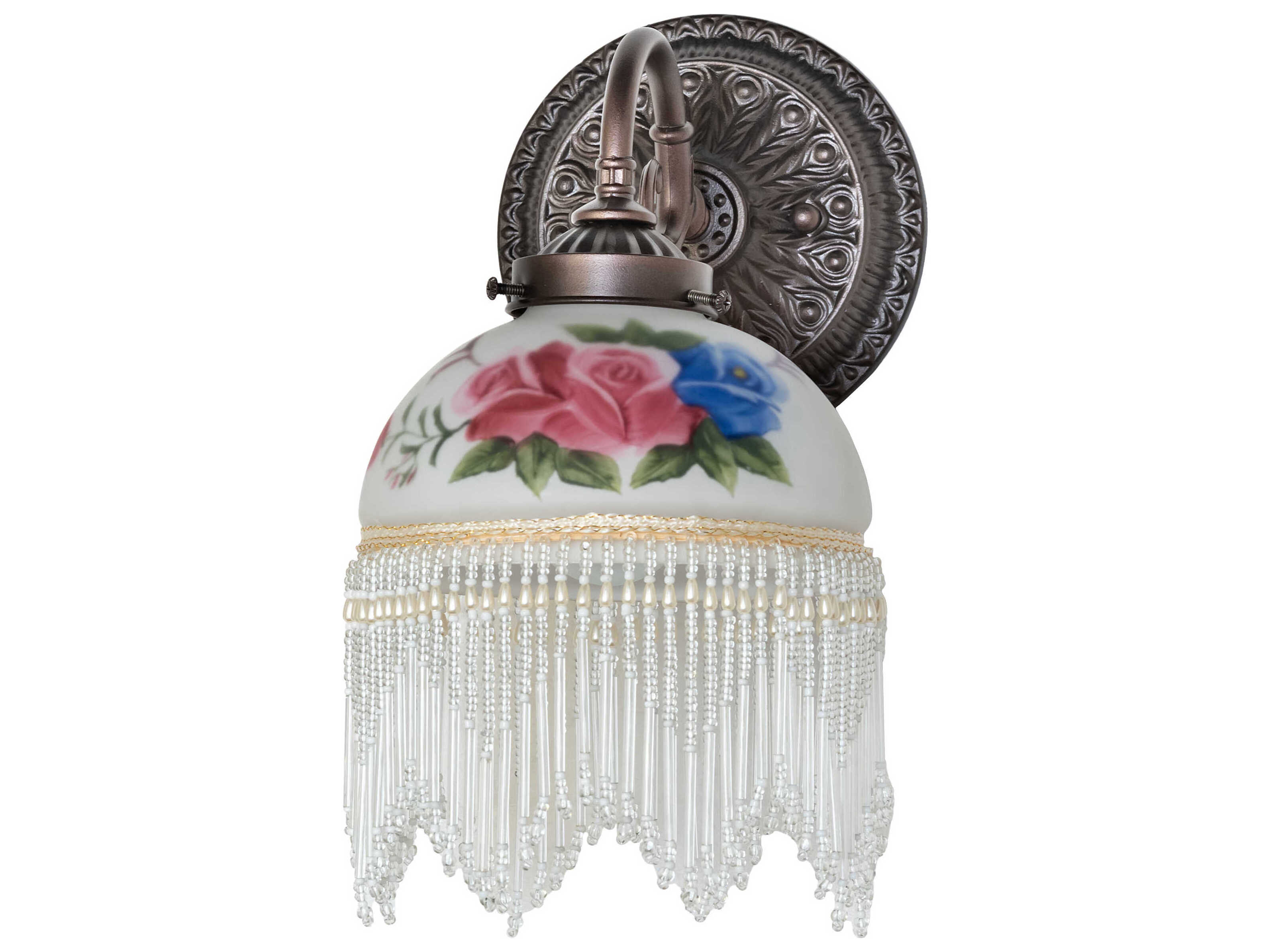 Meyda Roussillon 1-Light Mahogany Bronze Wall Sconce