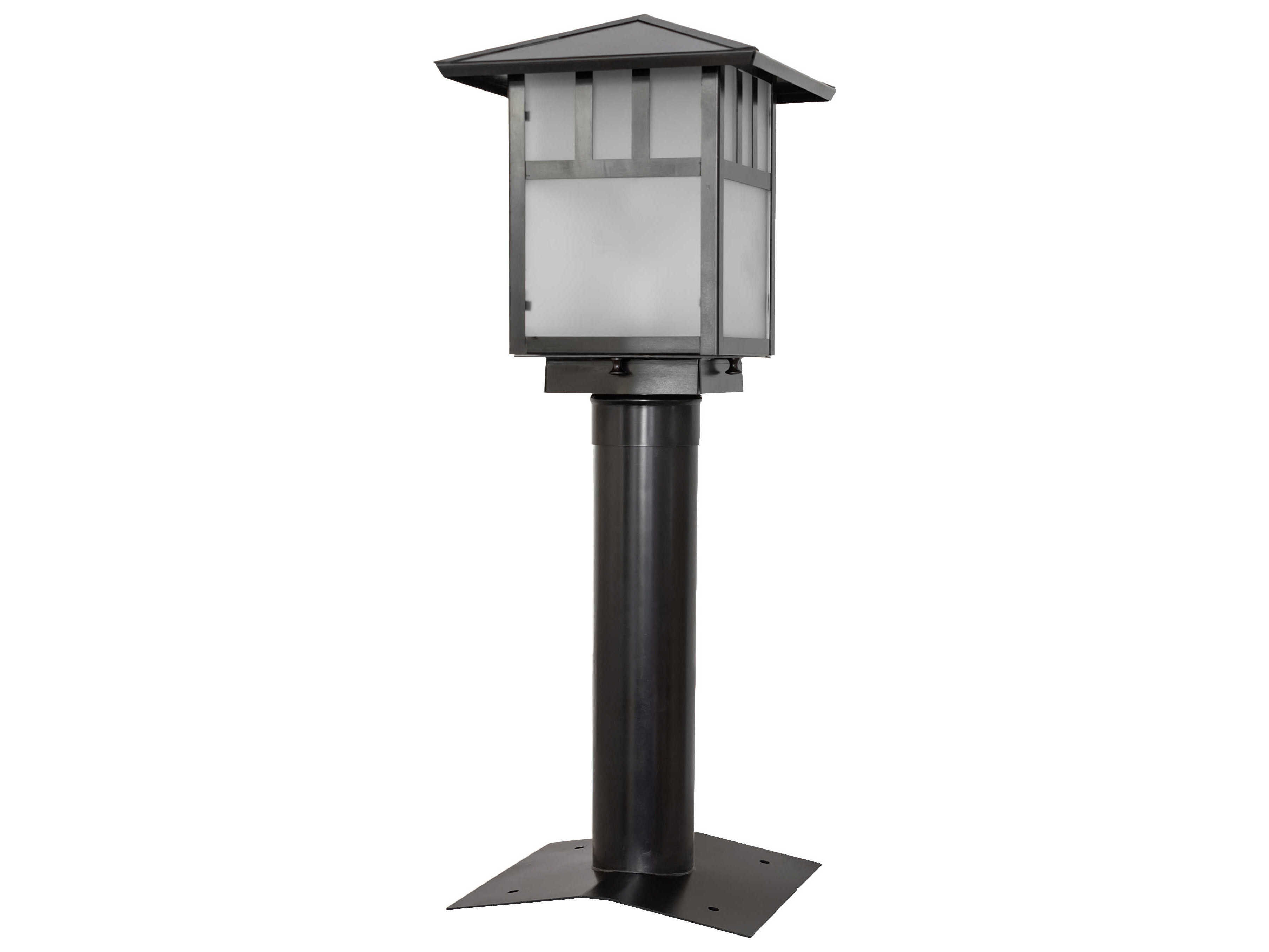 Meyda Seneca 1-Light Outdoor Post Light