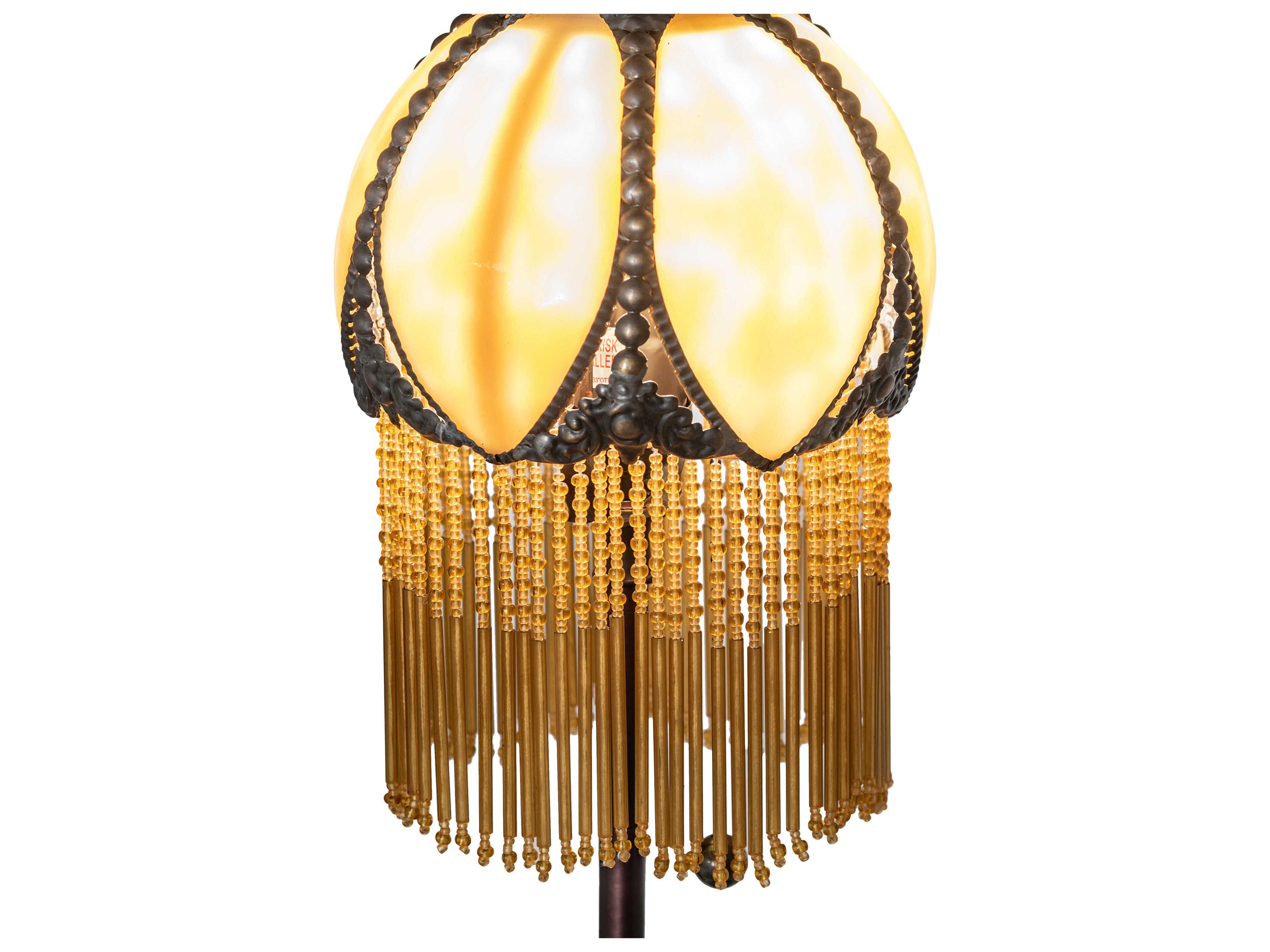 Meyda Alicia Craftsman Brown Table Lamp