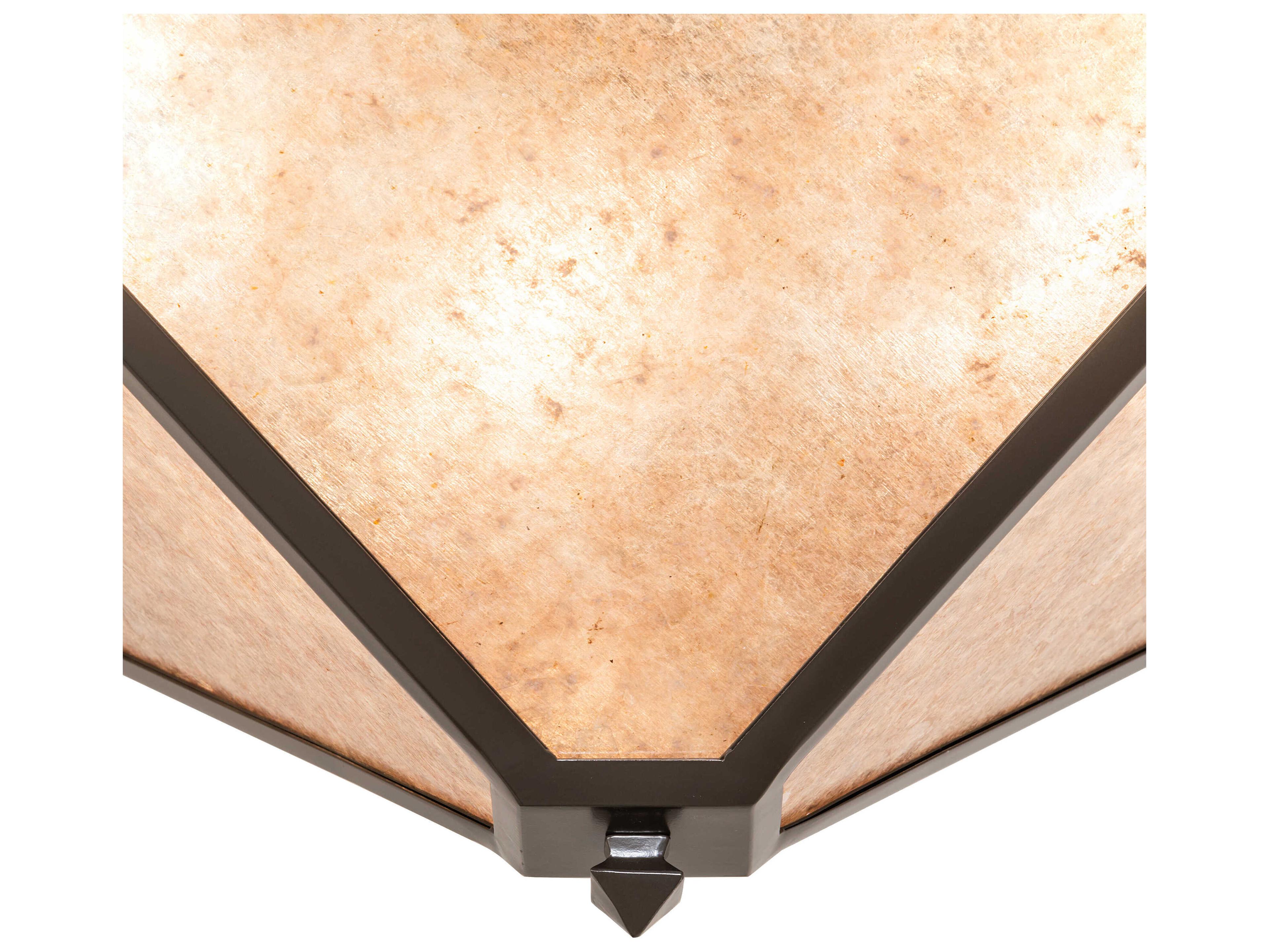 Meyda Mission 6-Light Timeless Bronze Pendant