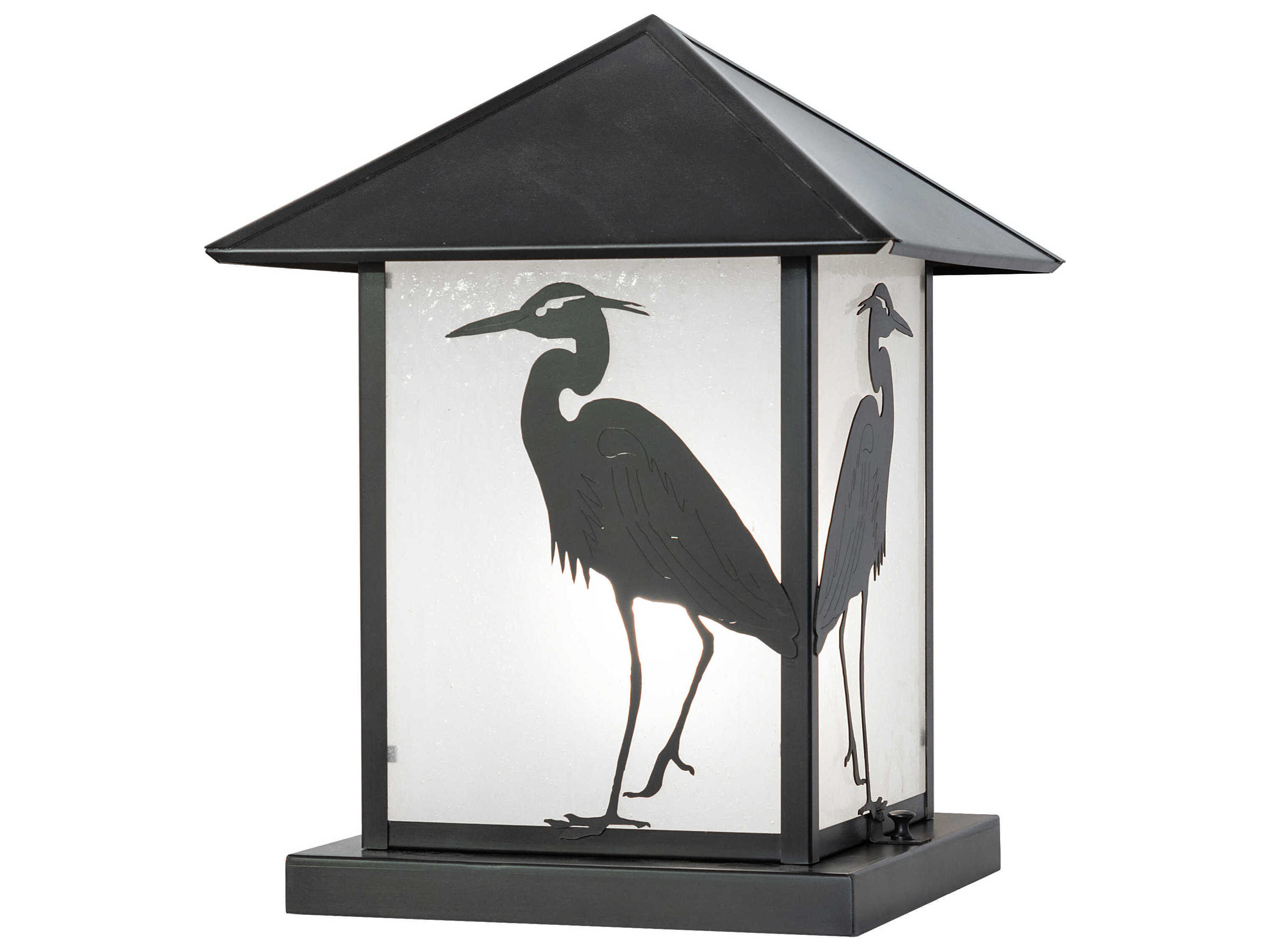 Meyda Seneca Heron 1 - Light Outdoor Post Light
