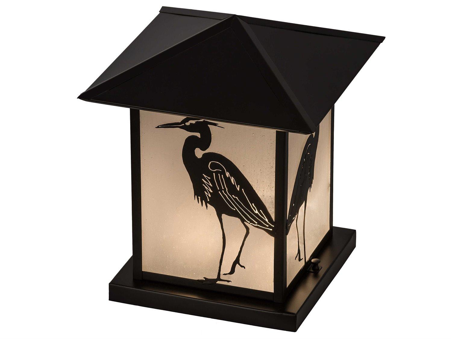 Meyda Seneca Heron 1 - Light Outdoor Post Light