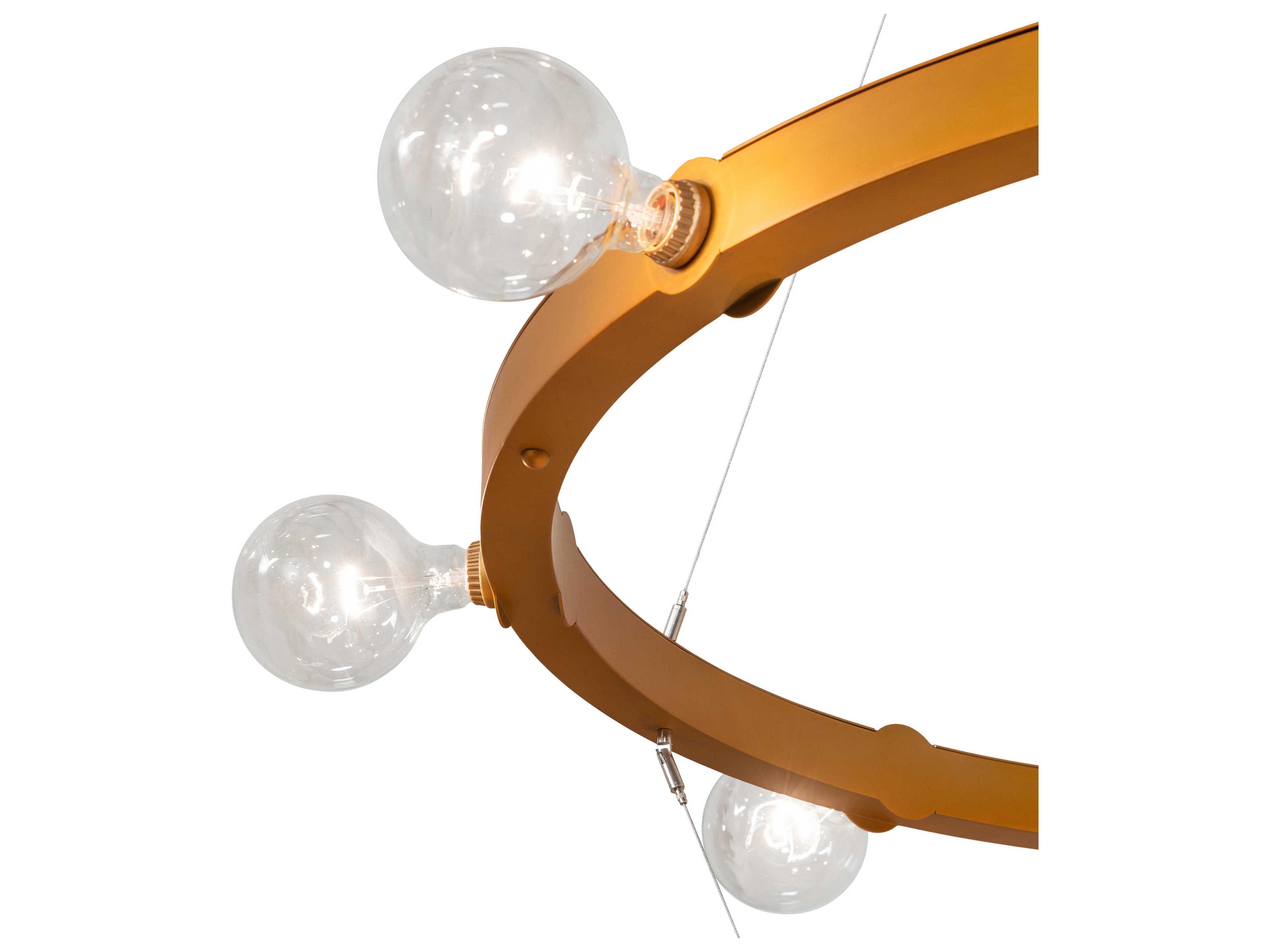 Meyda Manheim 24-Light Gold Metallic Chandelier