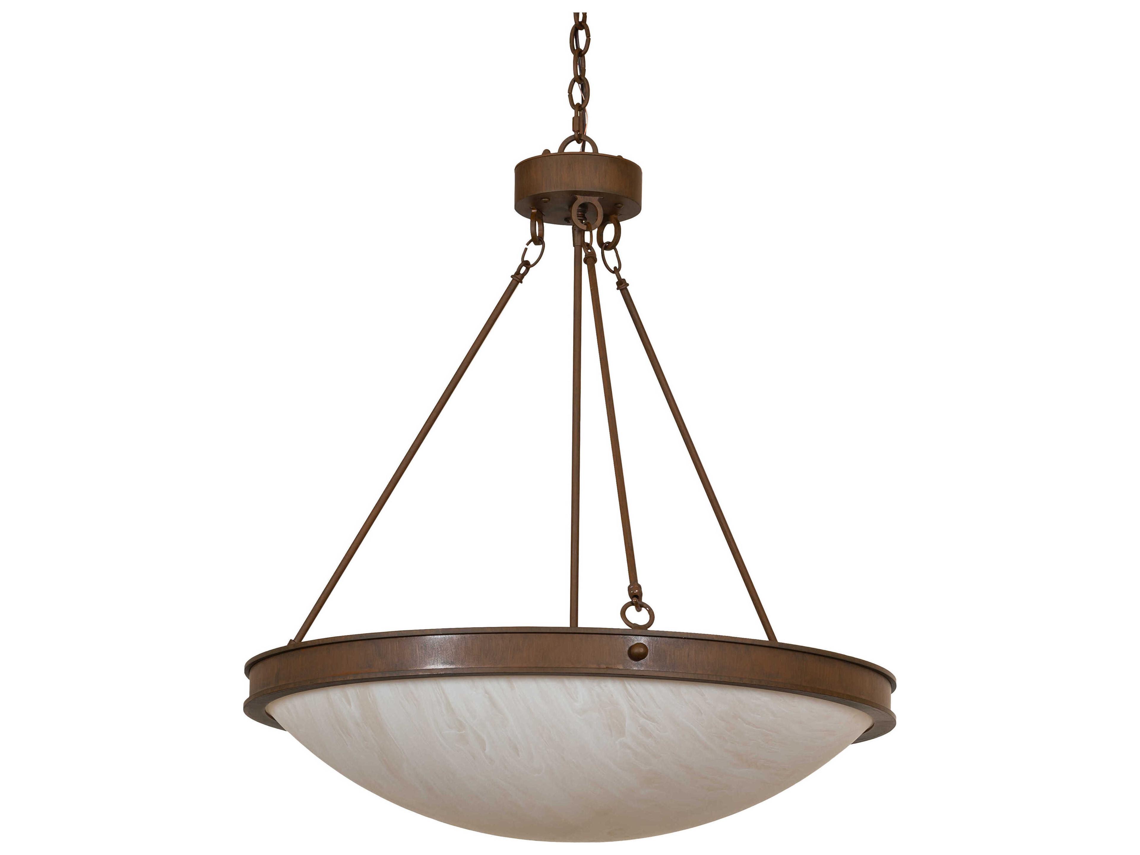Meyda Dionne 6-Light Rustic Iron Pendant
