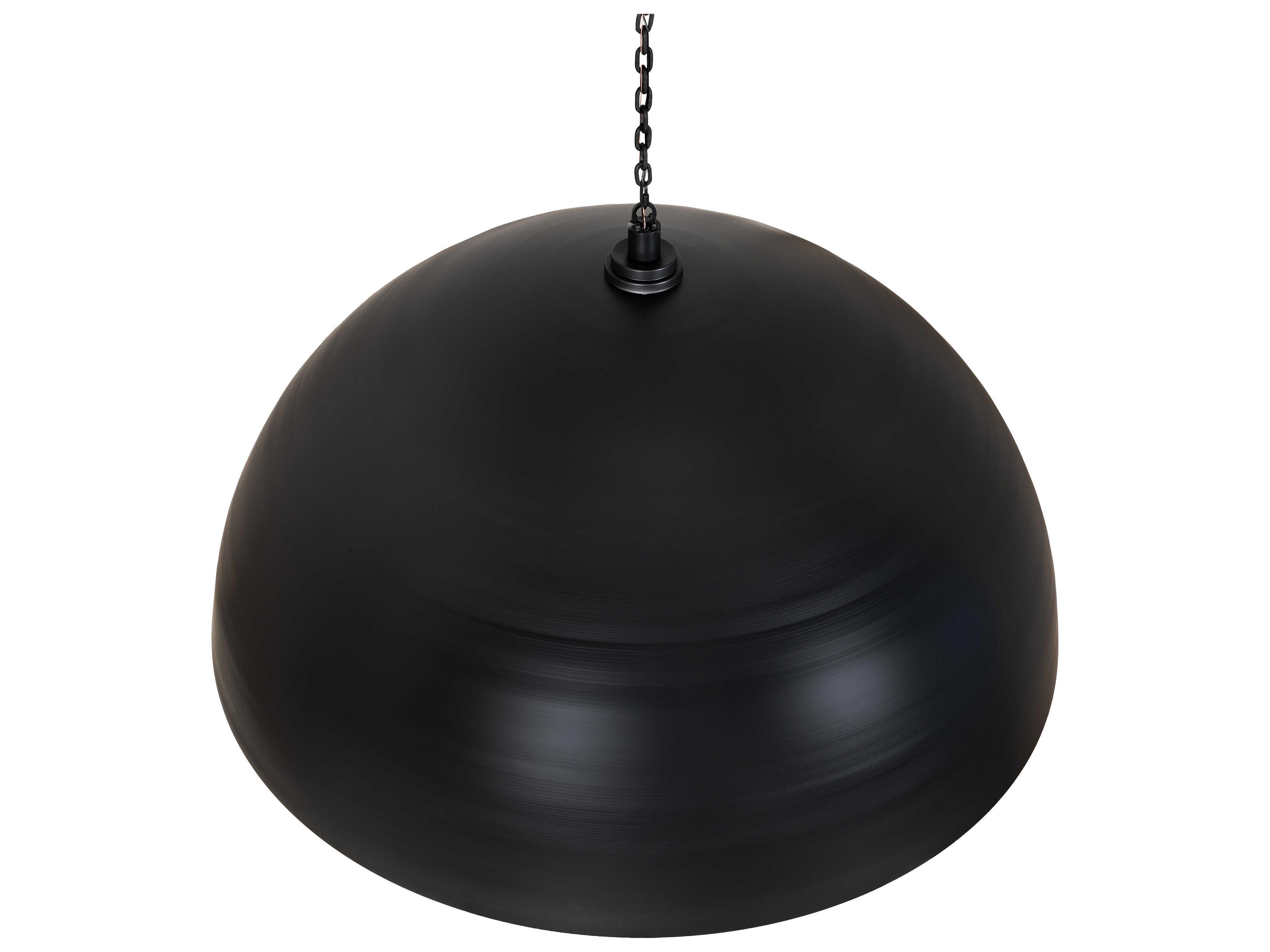 Meyda Gravity 1-Light Solar Black / Gold Metallic Pendant