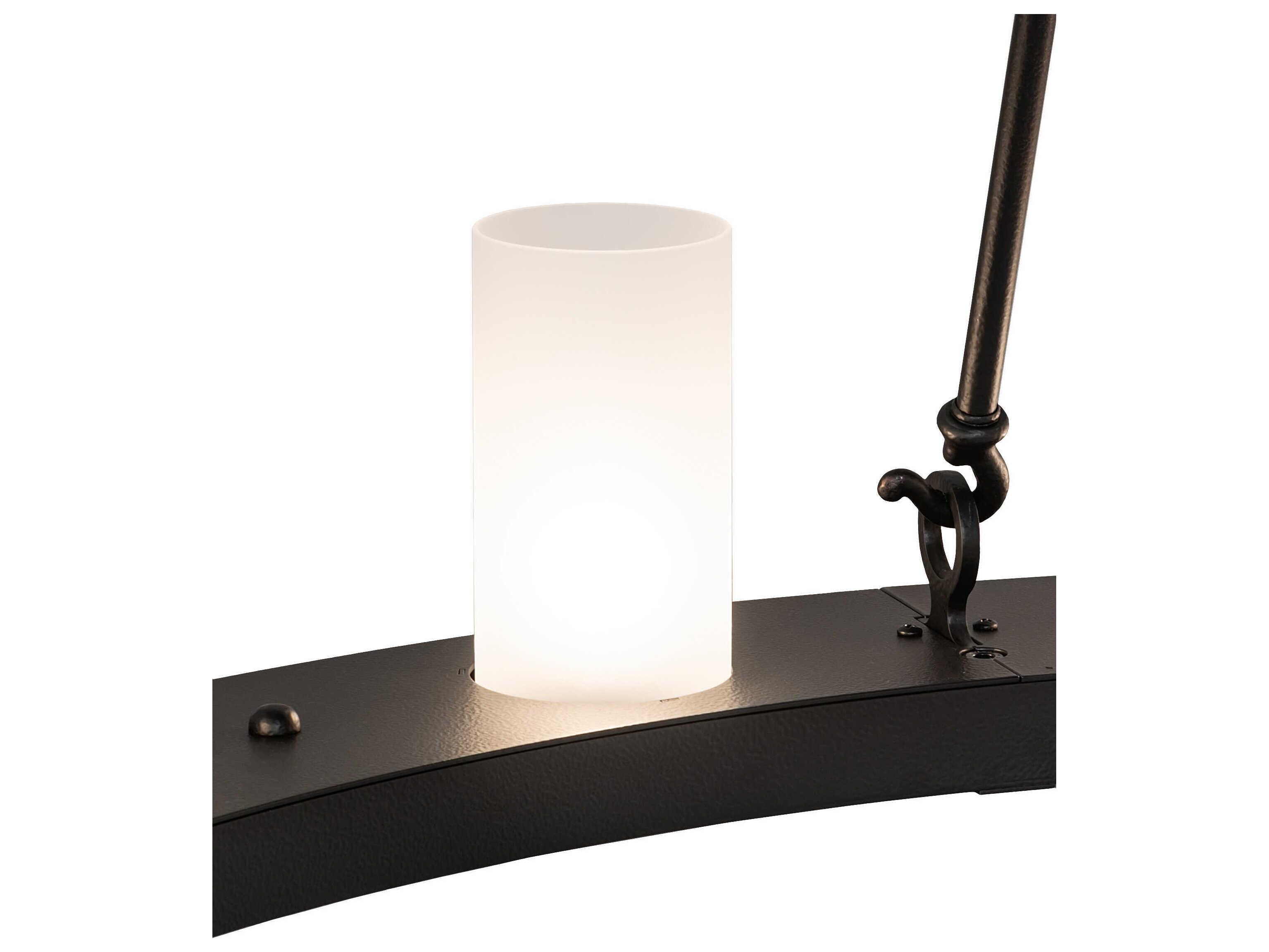 Meyda Loxley 24-Light Black Satin Wrought Iron Cylinder Tiered Chandelier