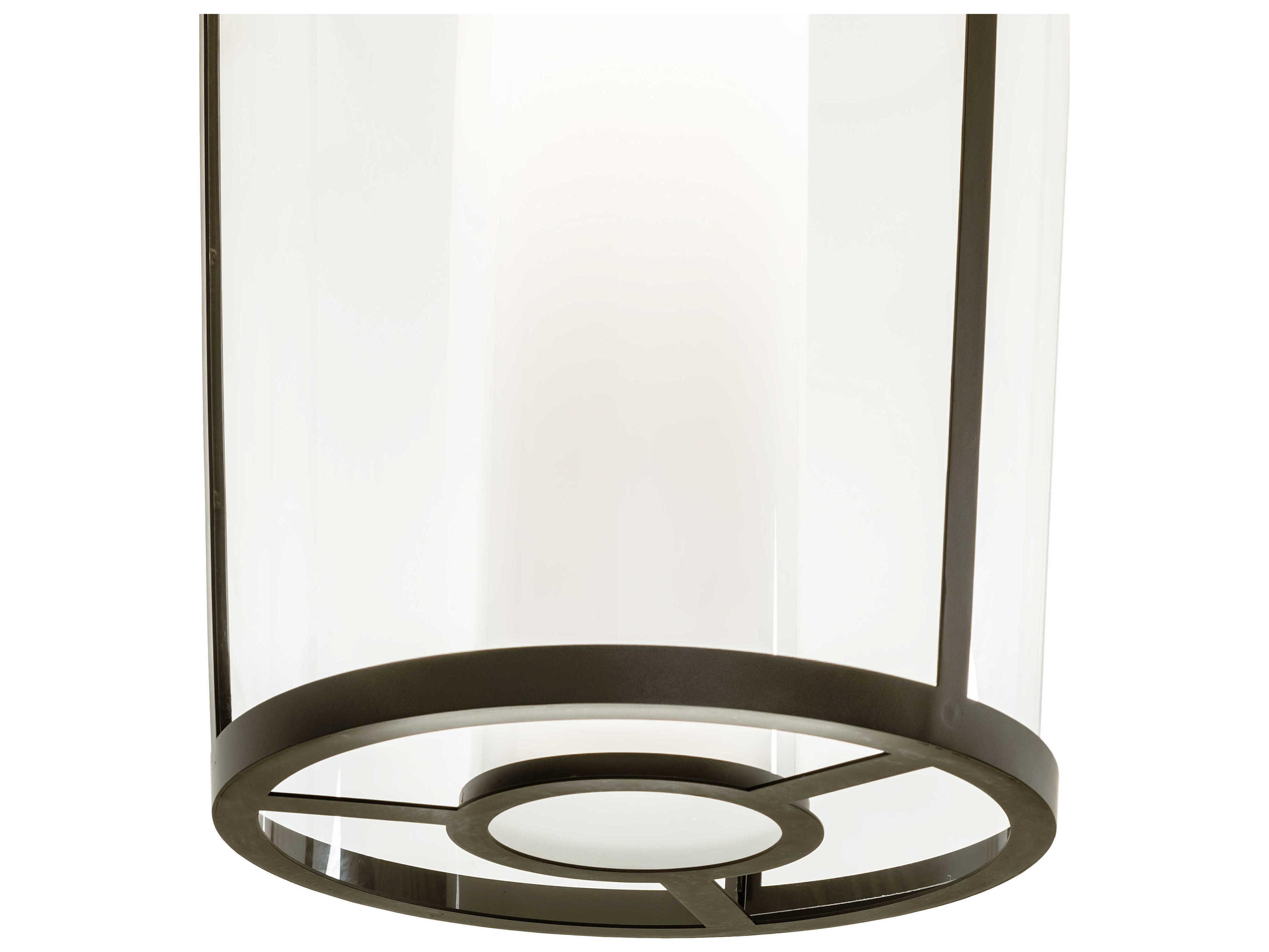Meyda Cilindro 1-Light Oil Rubbed Bronze Black Cylinder Pendant