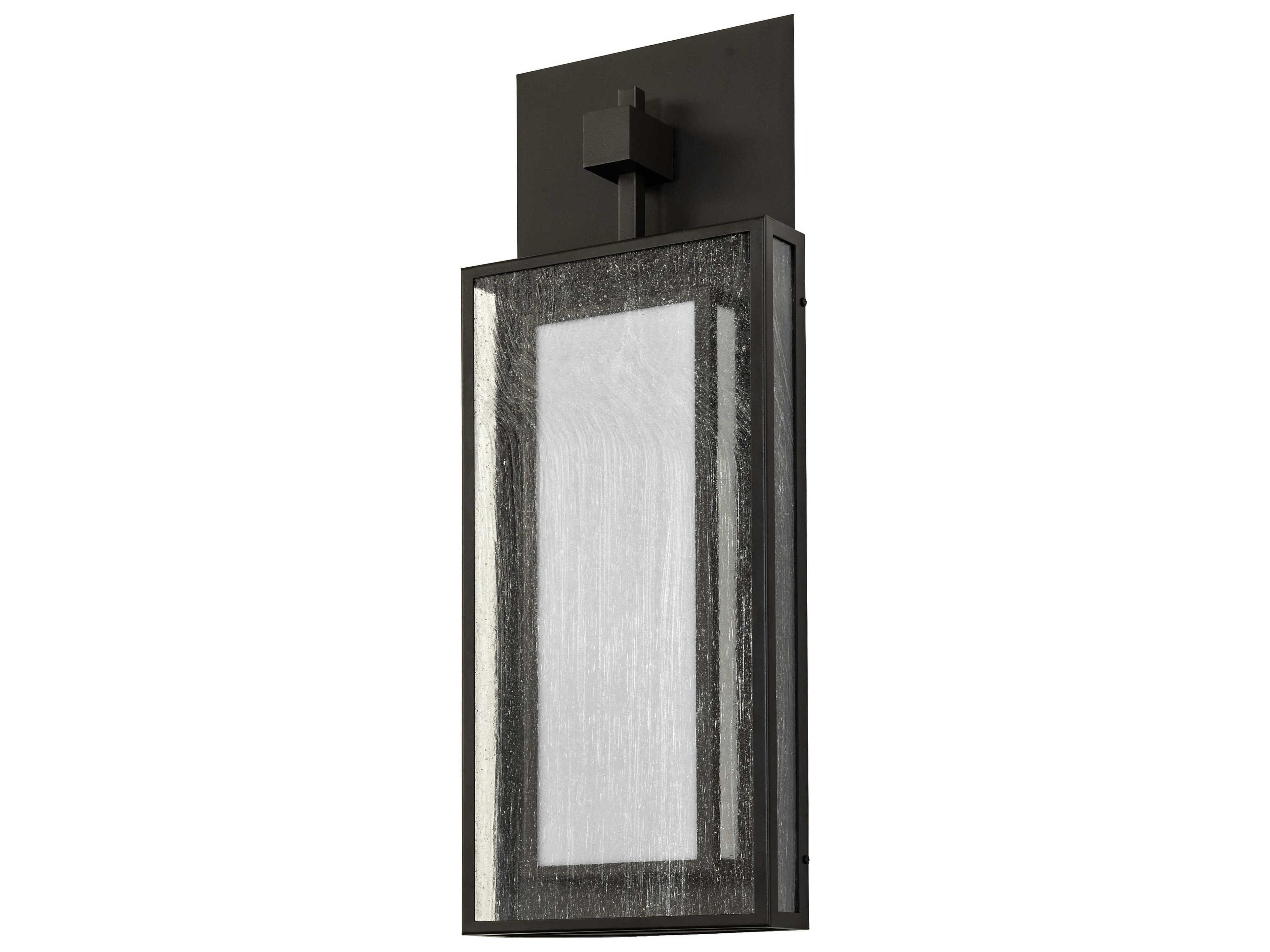 Meyda Quadrato 4-Light Statuary Bronze Metallic Wall Sconce