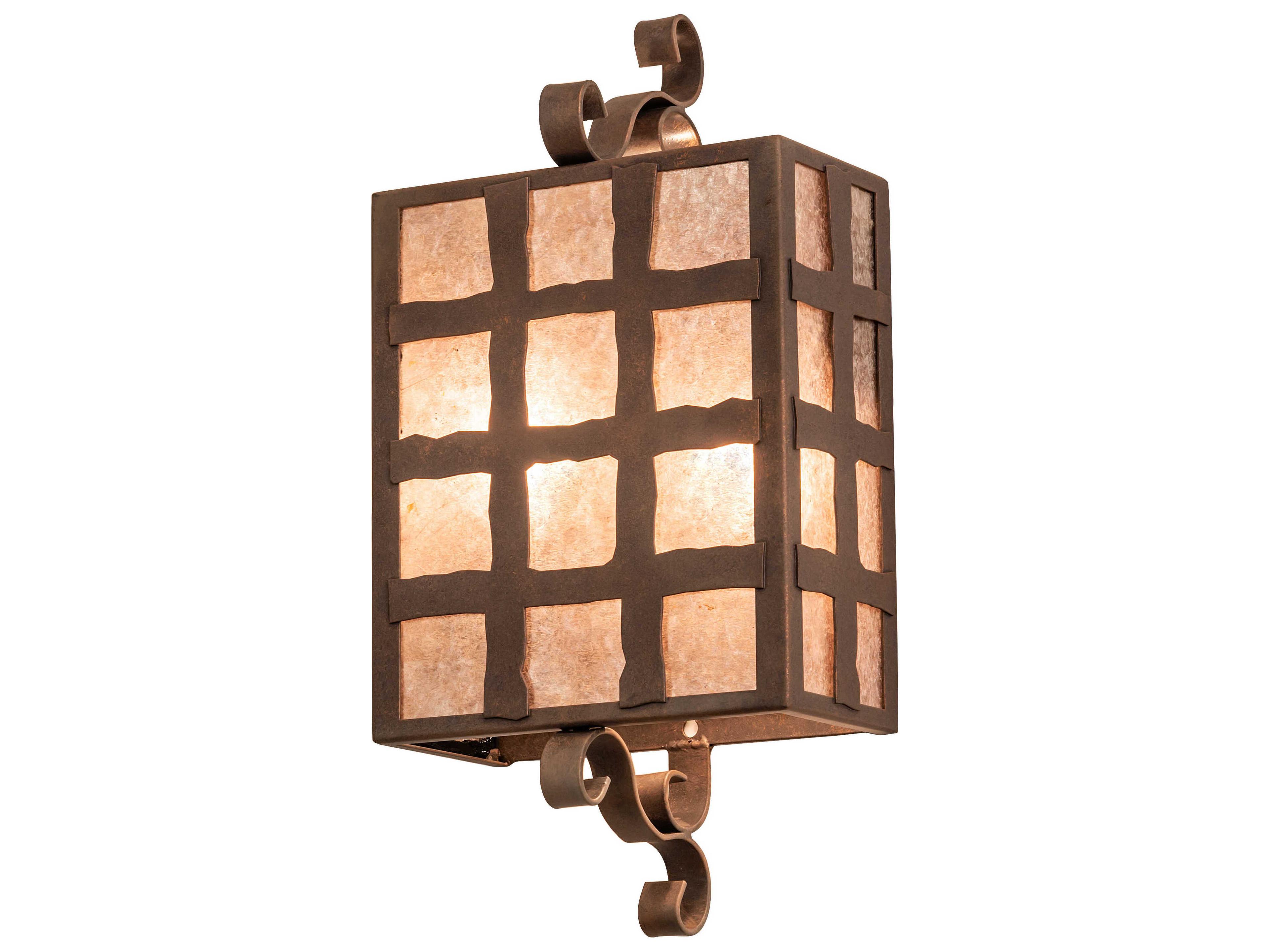 Meyda Monte Cristo 2-Light Outdoor Wall Light