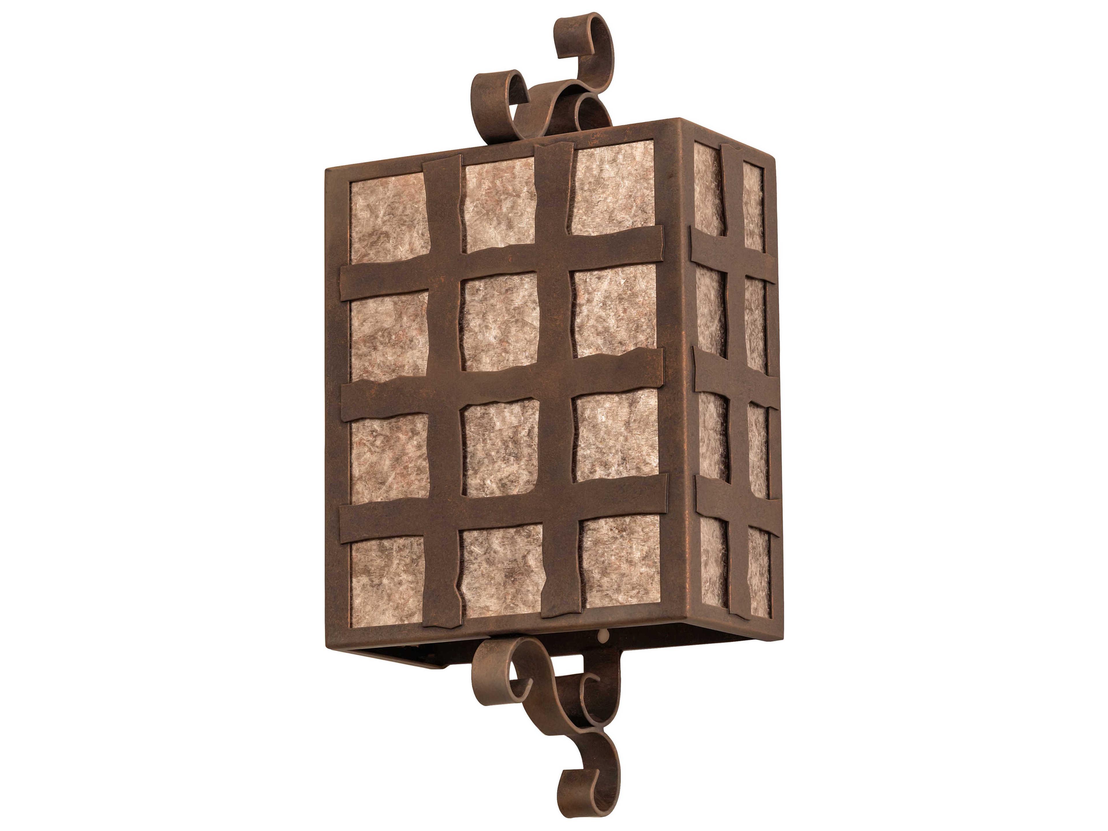 Meyda Monte Cristo 2-Light Outdoor Wall Light