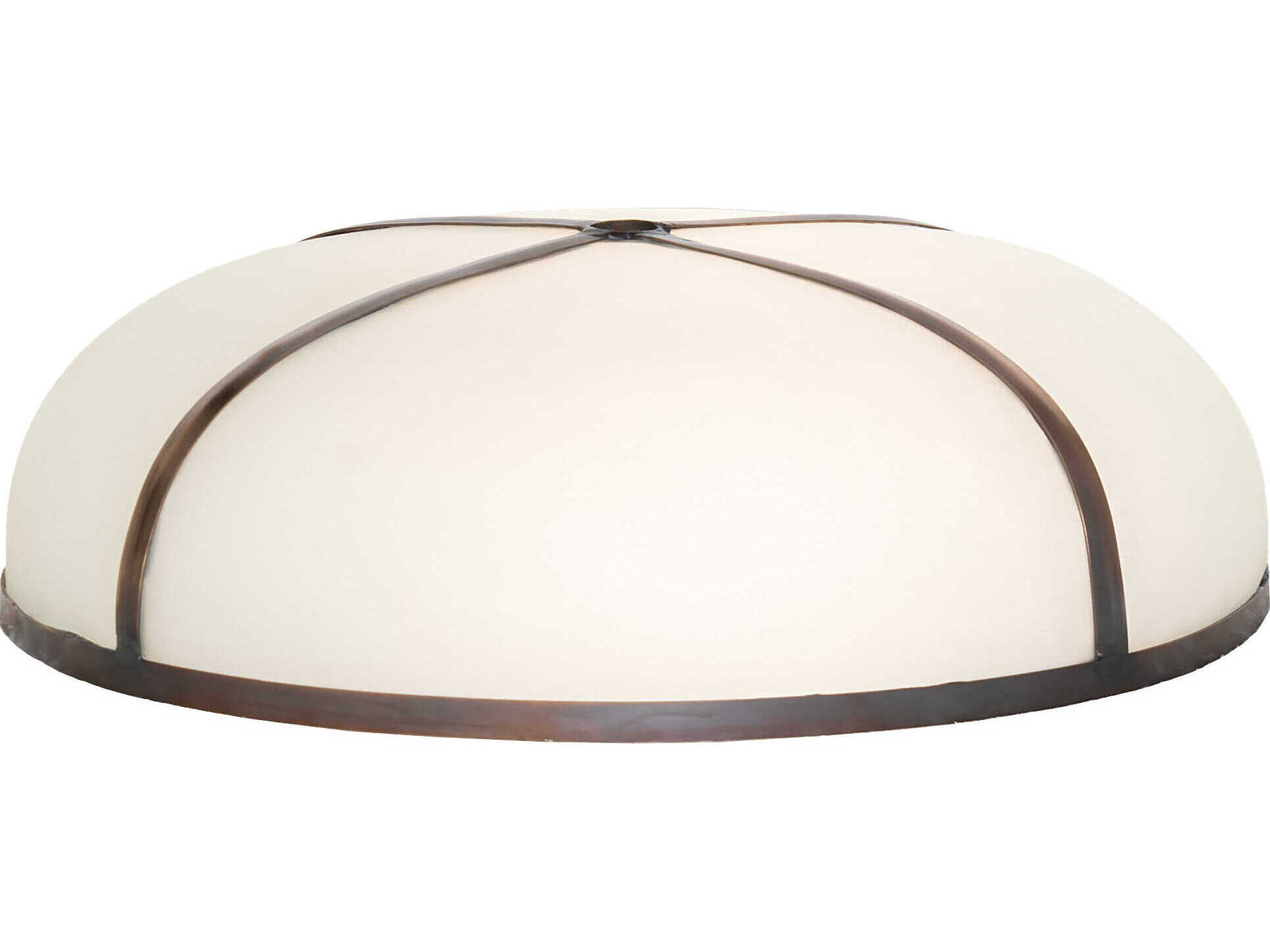 Meyda Arts and Crafts Clear Frosted Glass Shade