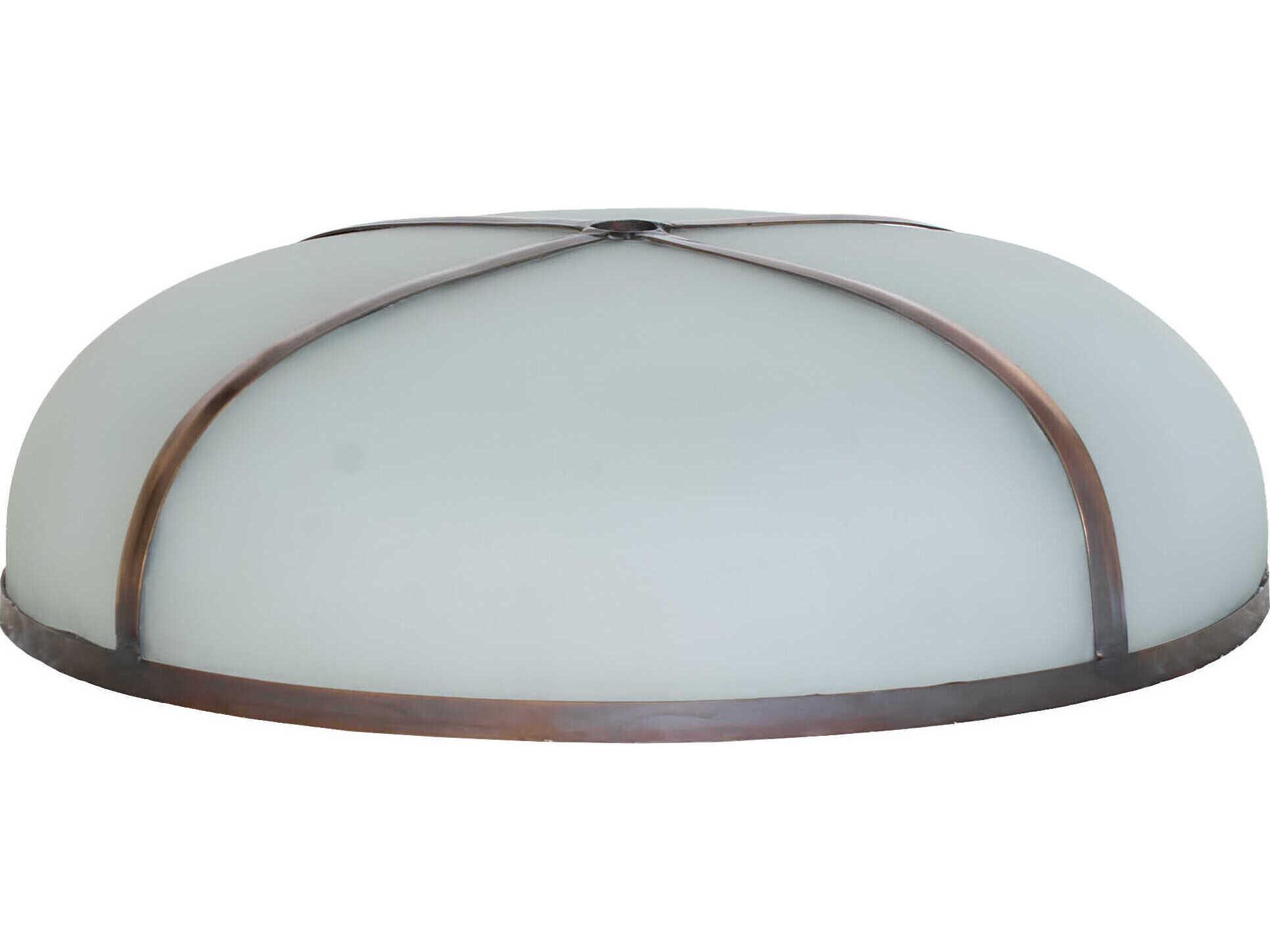 Meyda Arts and Crafts Clear Frosted Glass Shade
