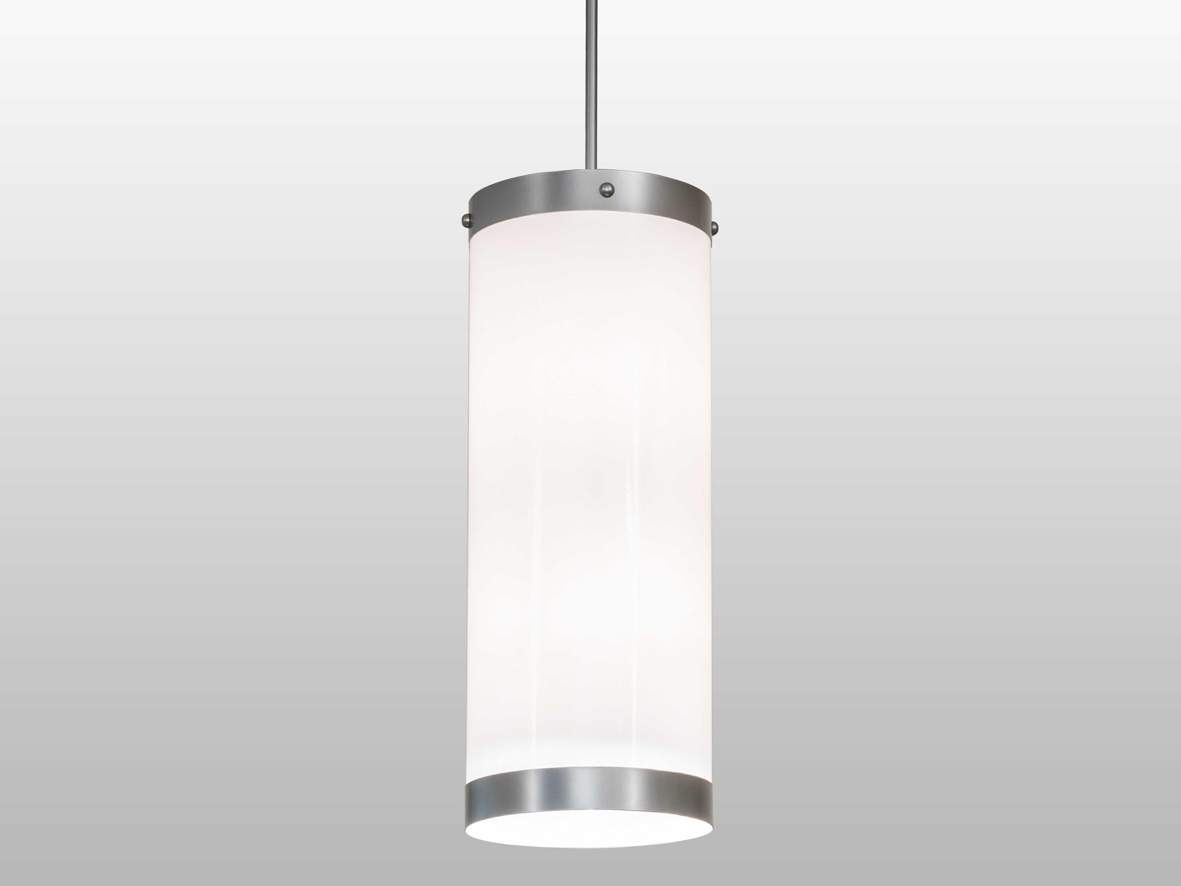 Meyda Cilindro 9-Light Nickel Mini Pendant