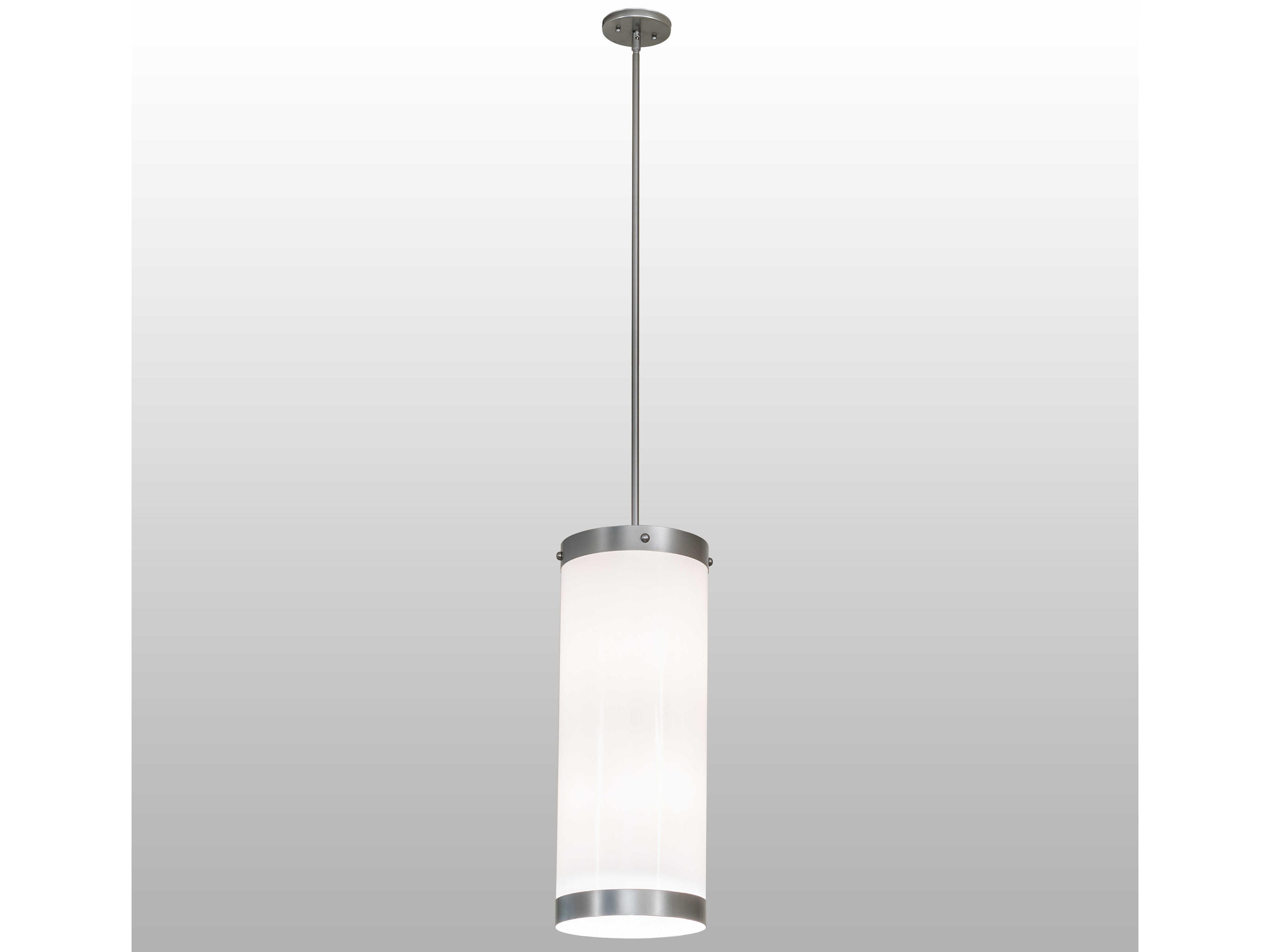 Meyda Cilindro 9-Light Nickel Mini Pendant