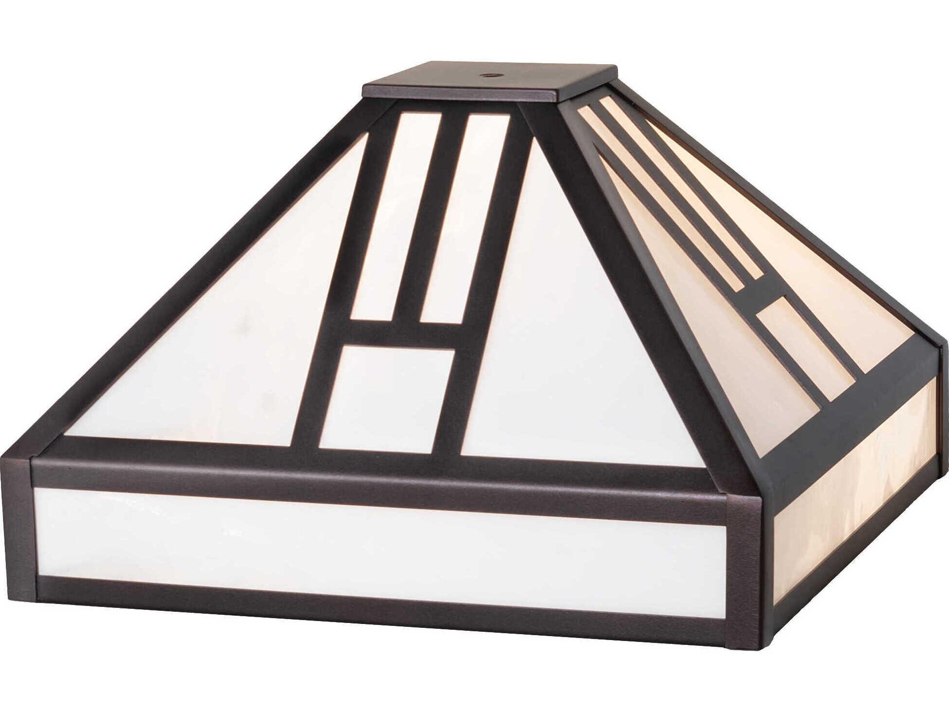 Meyda Mission Mahogany Bronze Shade