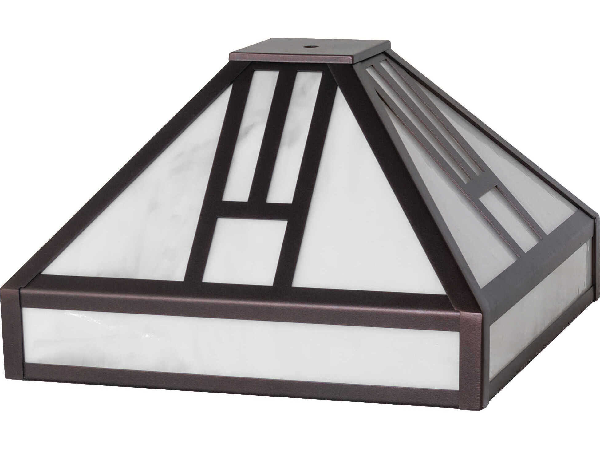 Meyda Mission Mahogany Bronze Shade