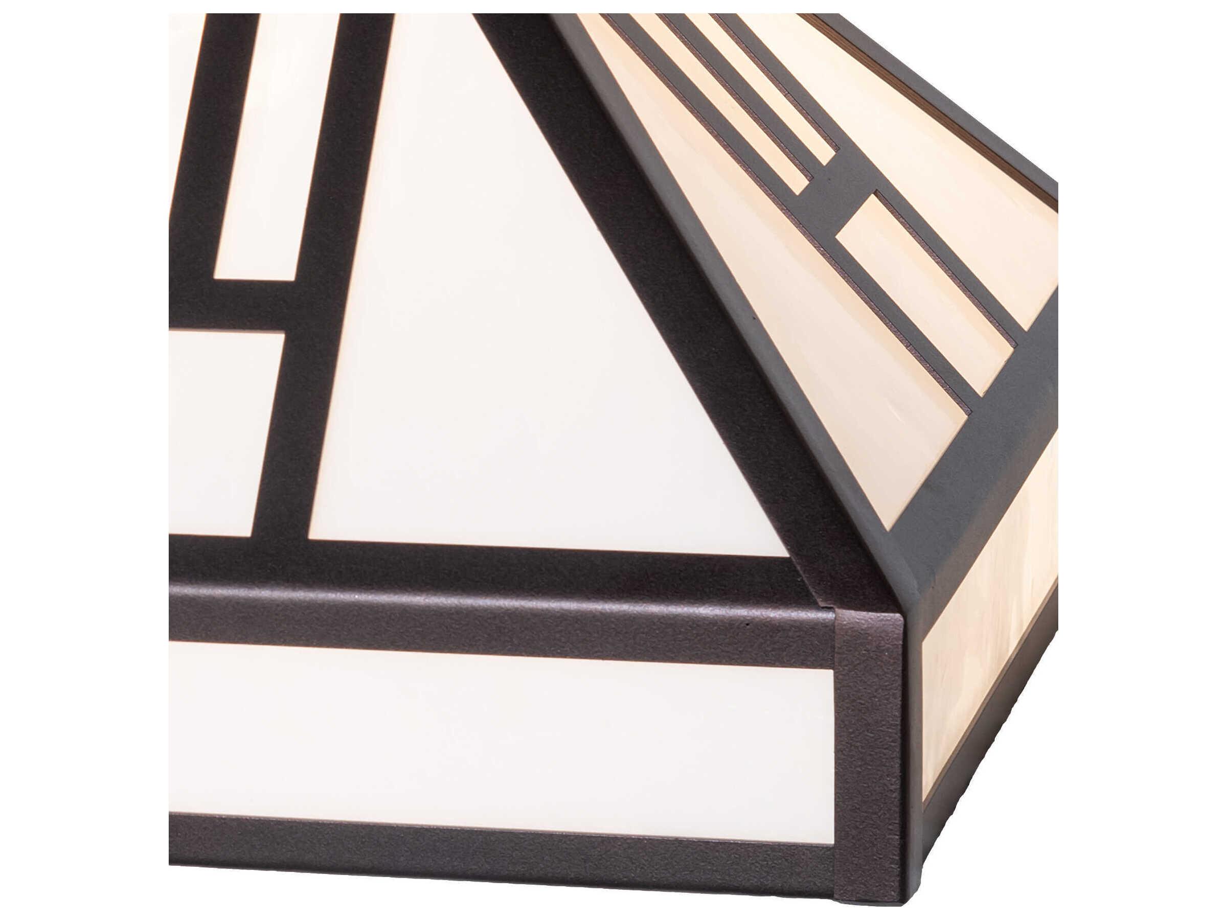 Meyda Mission Mahogany Bronze Shade