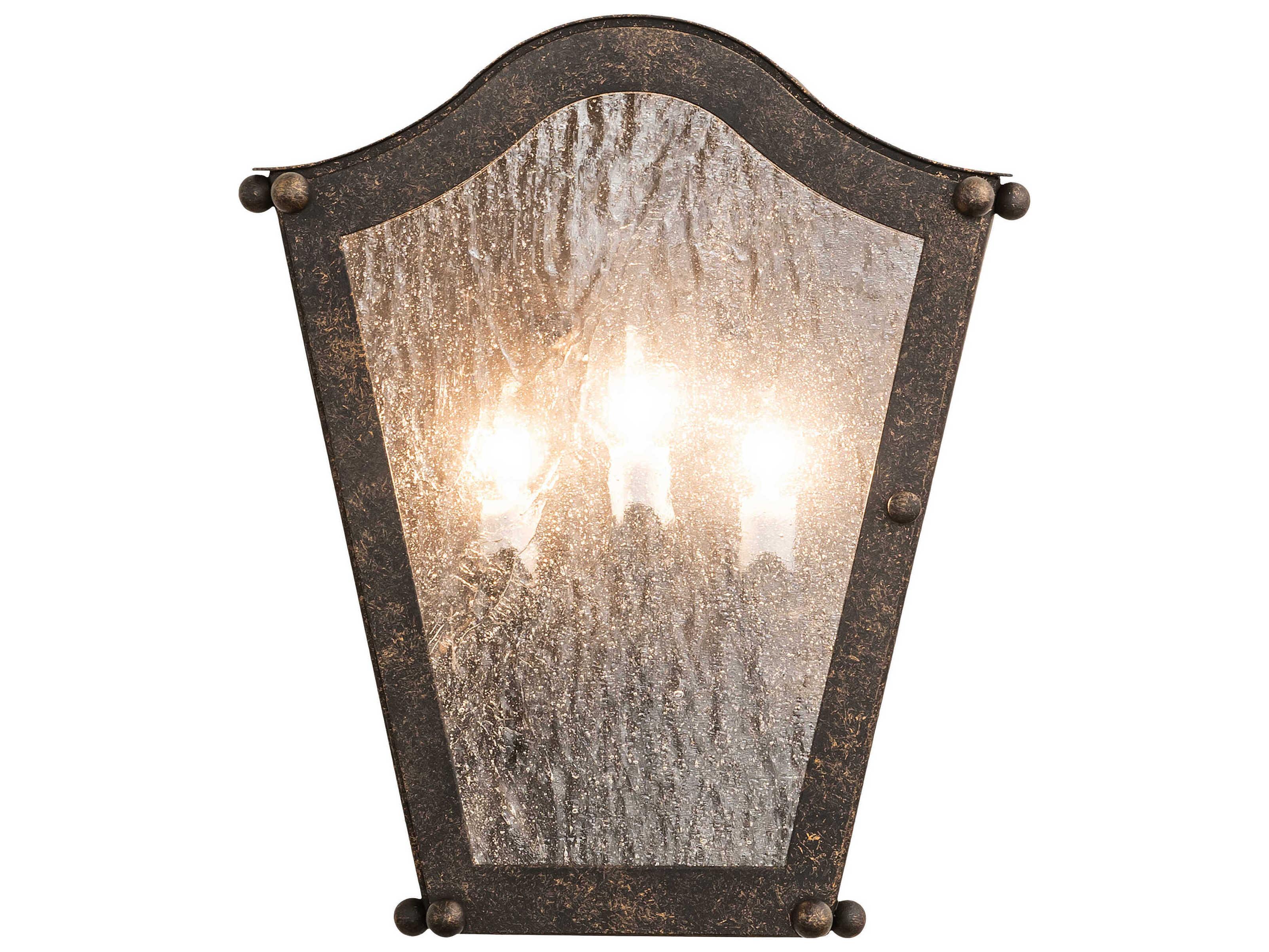 Meyda Austin 3-Light Outdoor Wall Light