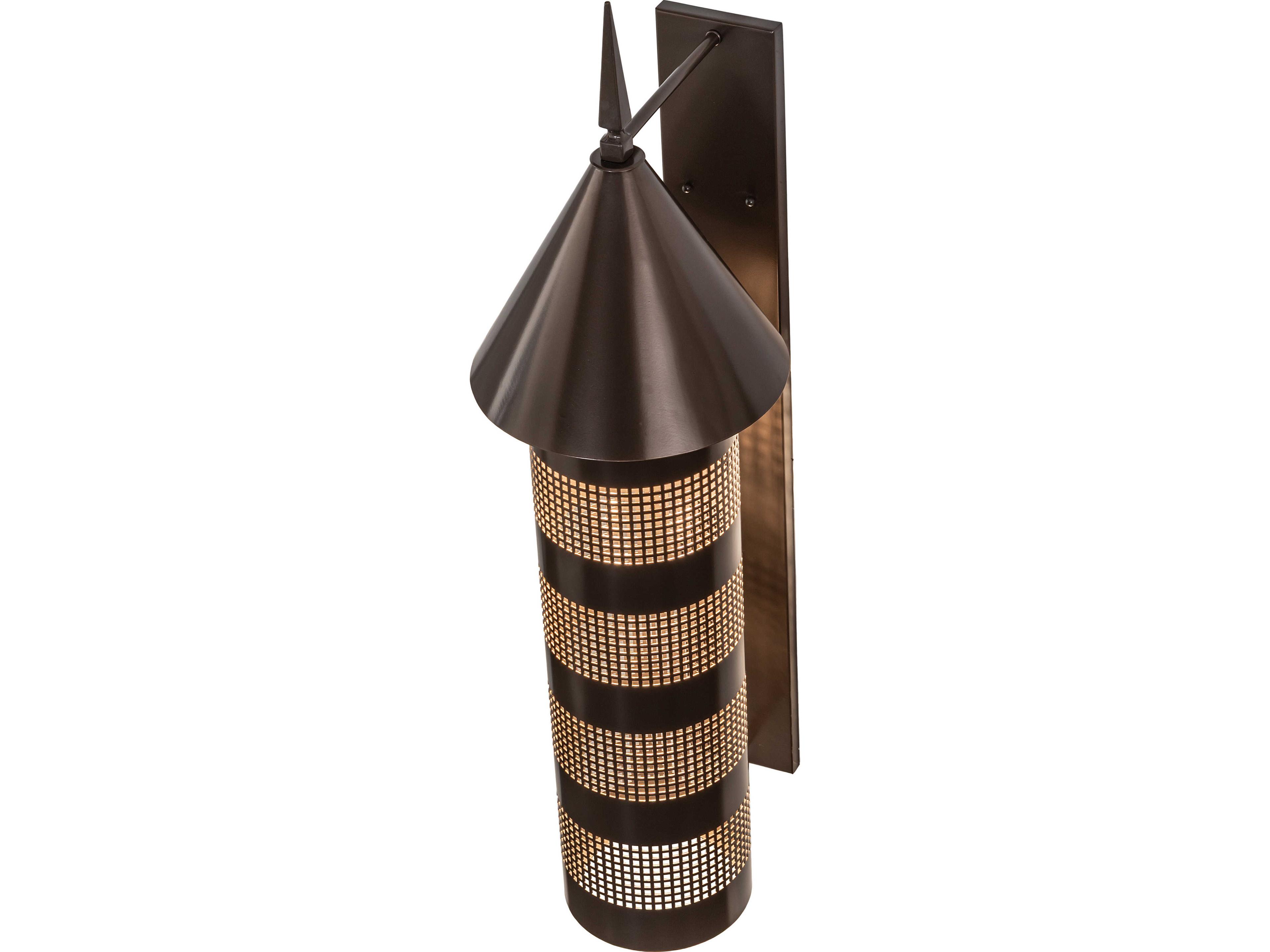 Meyda Keebler 3-Light Outdoor Wall Light