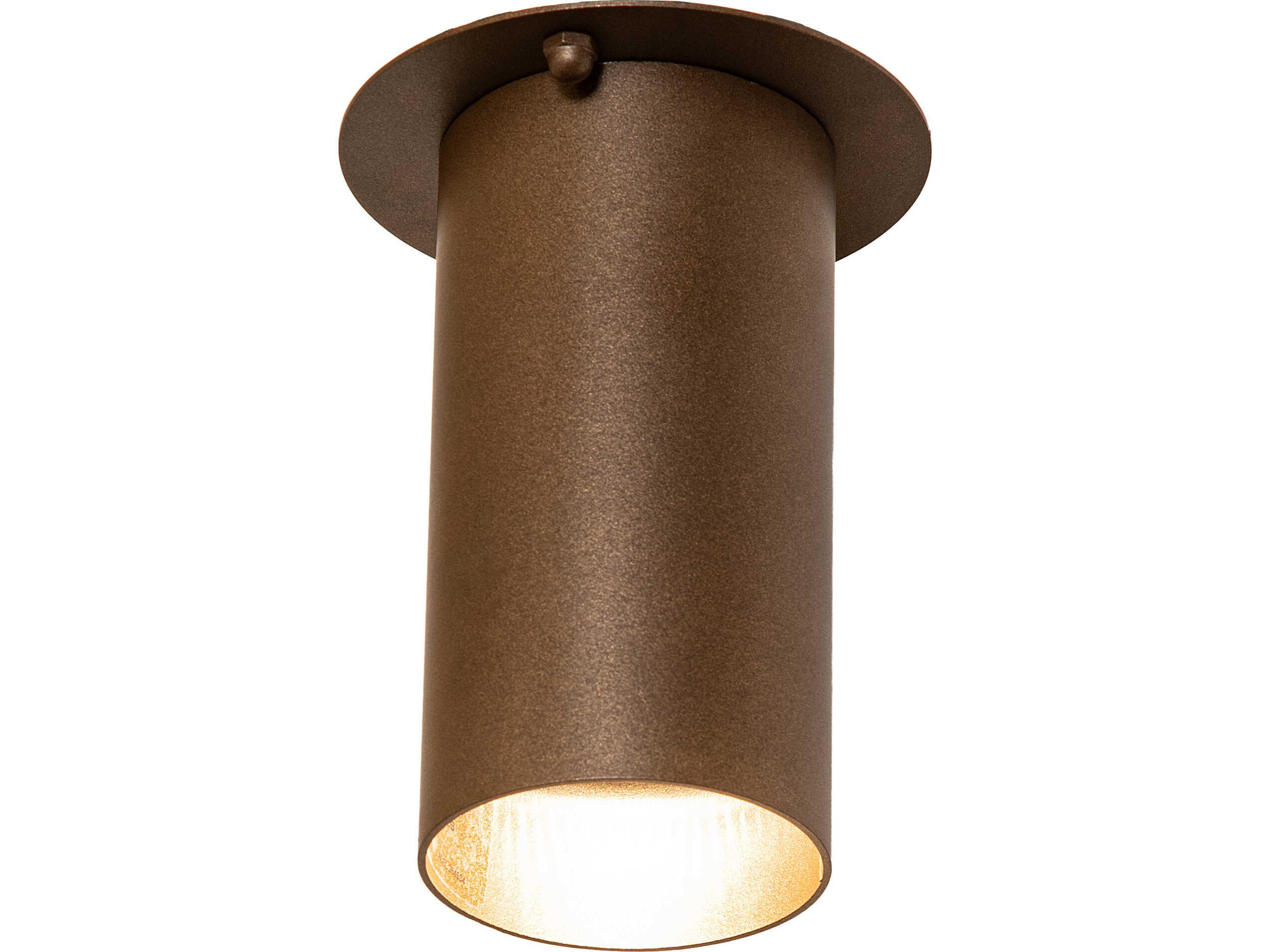 Meyda Cilindro 1-Light Tyler Bronze Flush Mount
