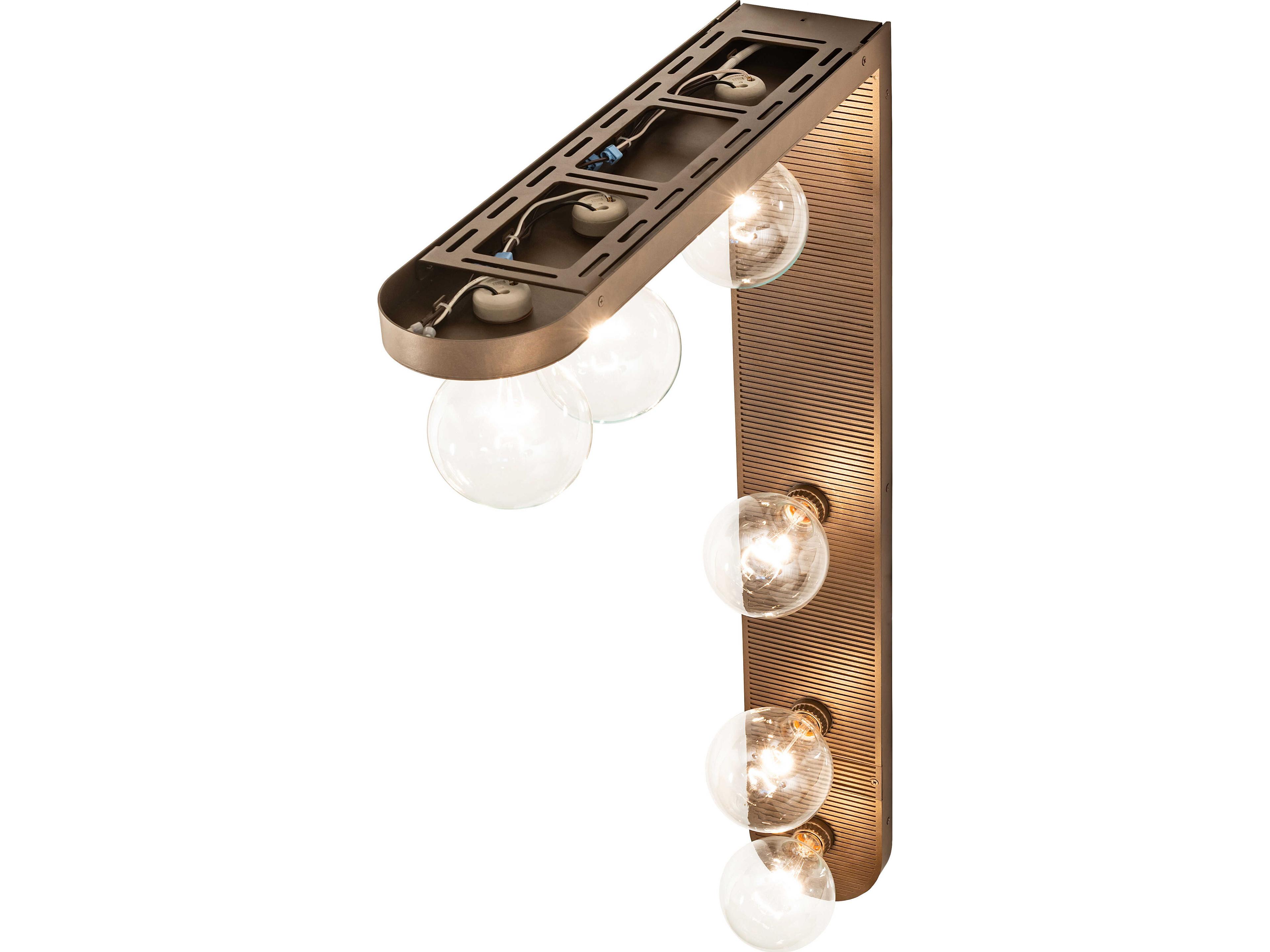 Meyda Sanderson 6-Light Tyler Bronze Wall Sconce