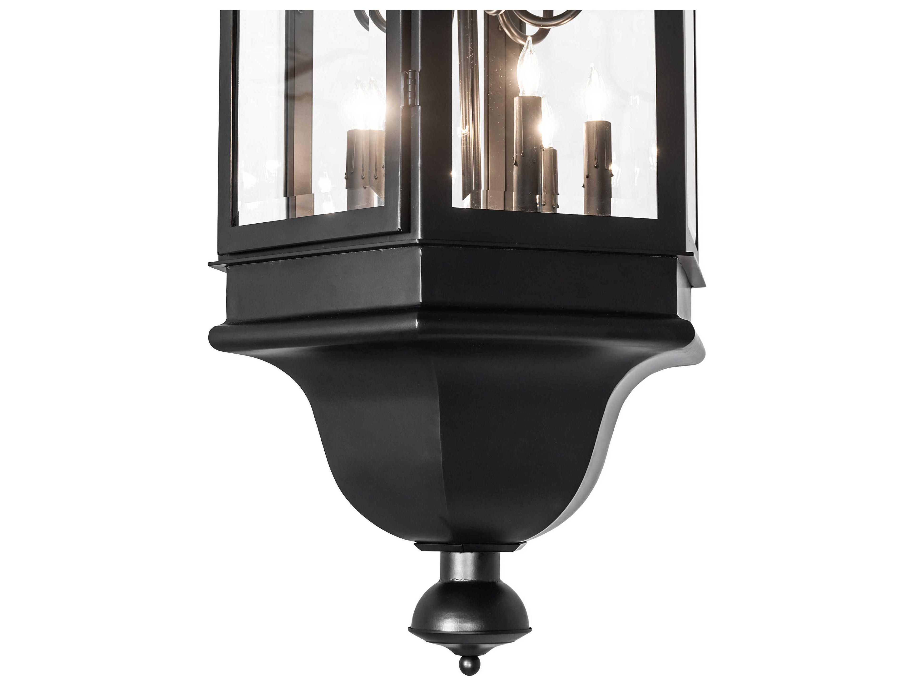 Meyda Gascony 12-Light Solar Black Pendant