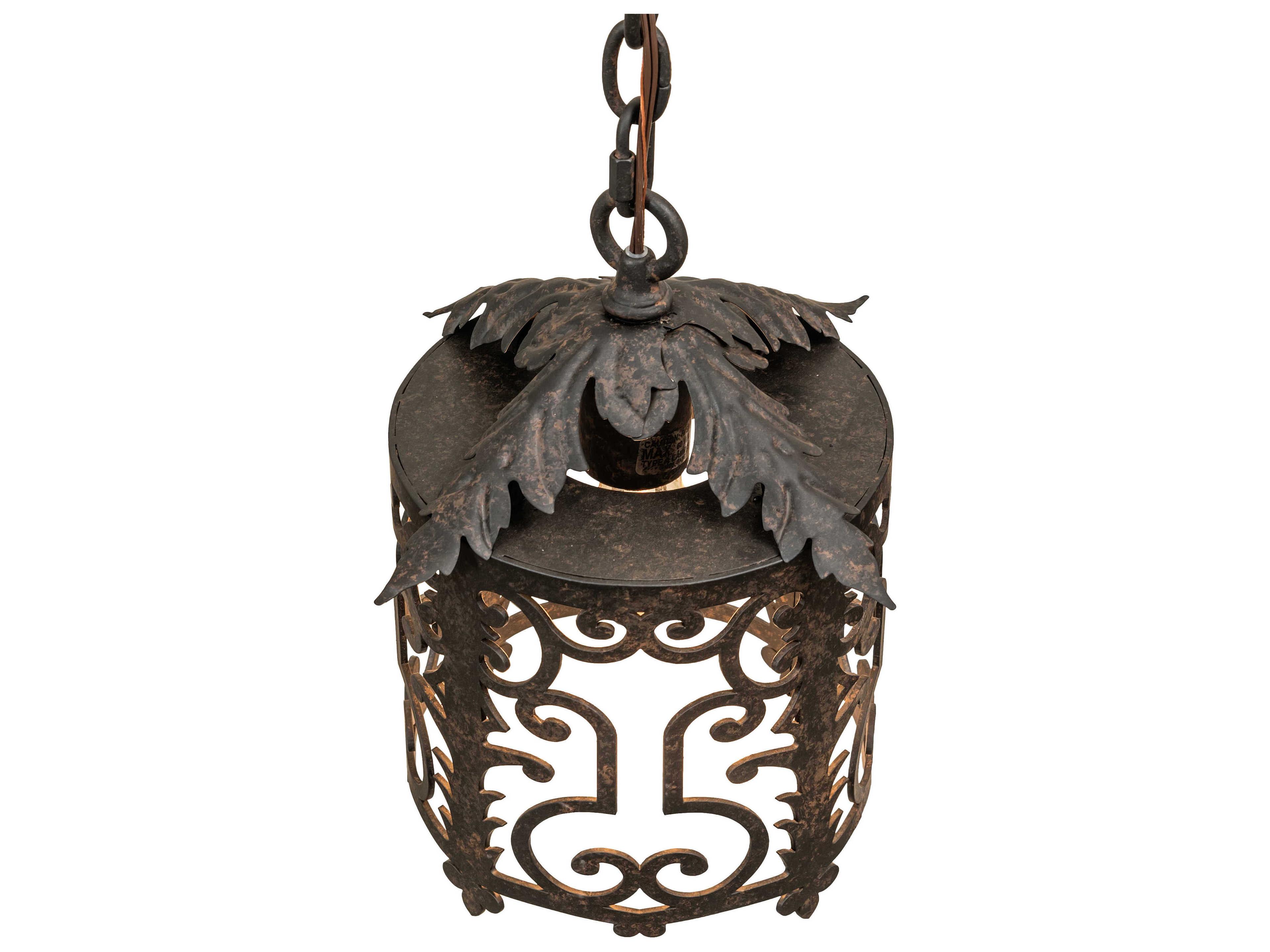 Meyda Oskar 1-Light Coffee Bean Mini Pendant