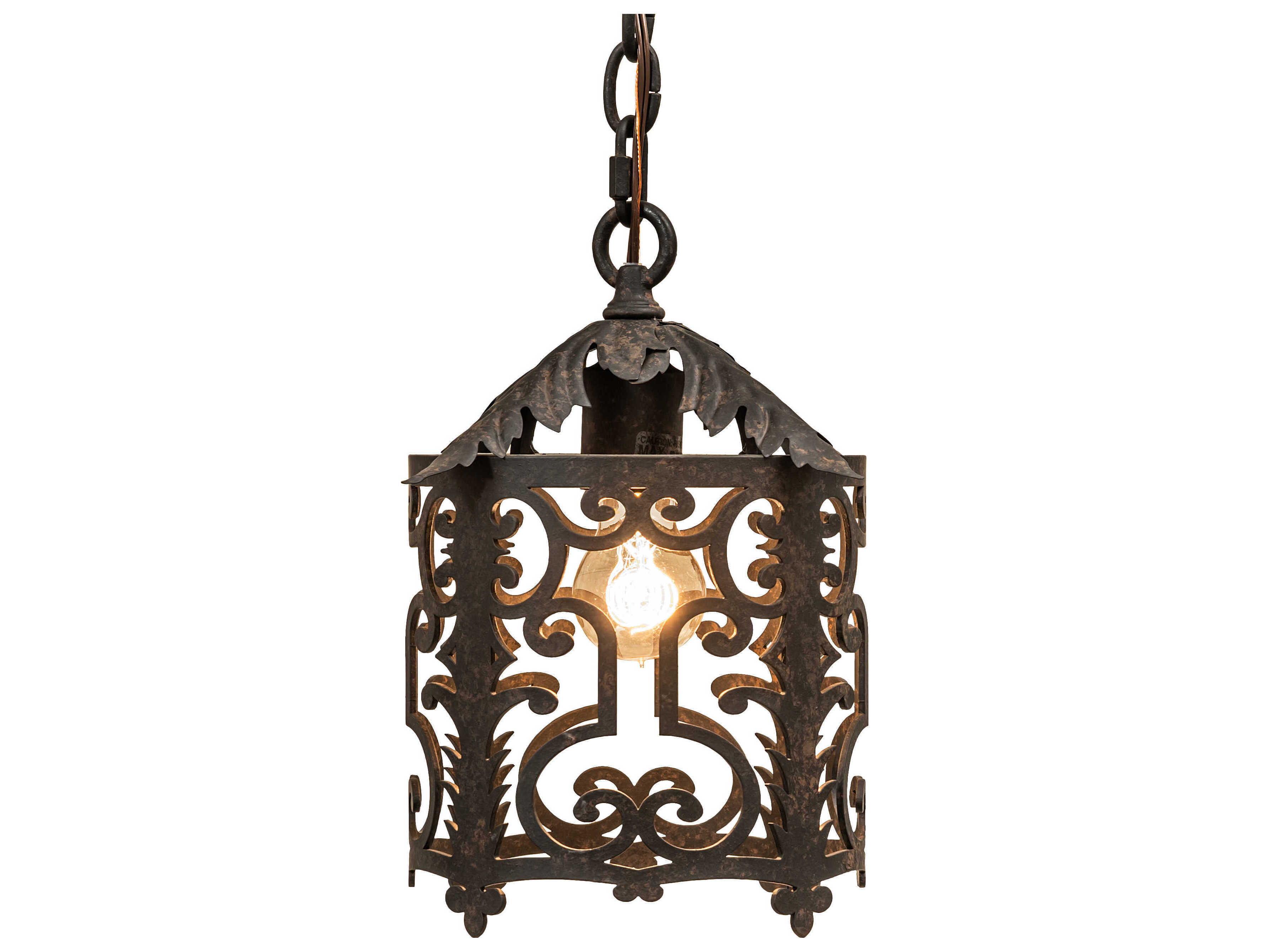 Meyda Oskar 1-Light Coffee Bean Mini Pendant