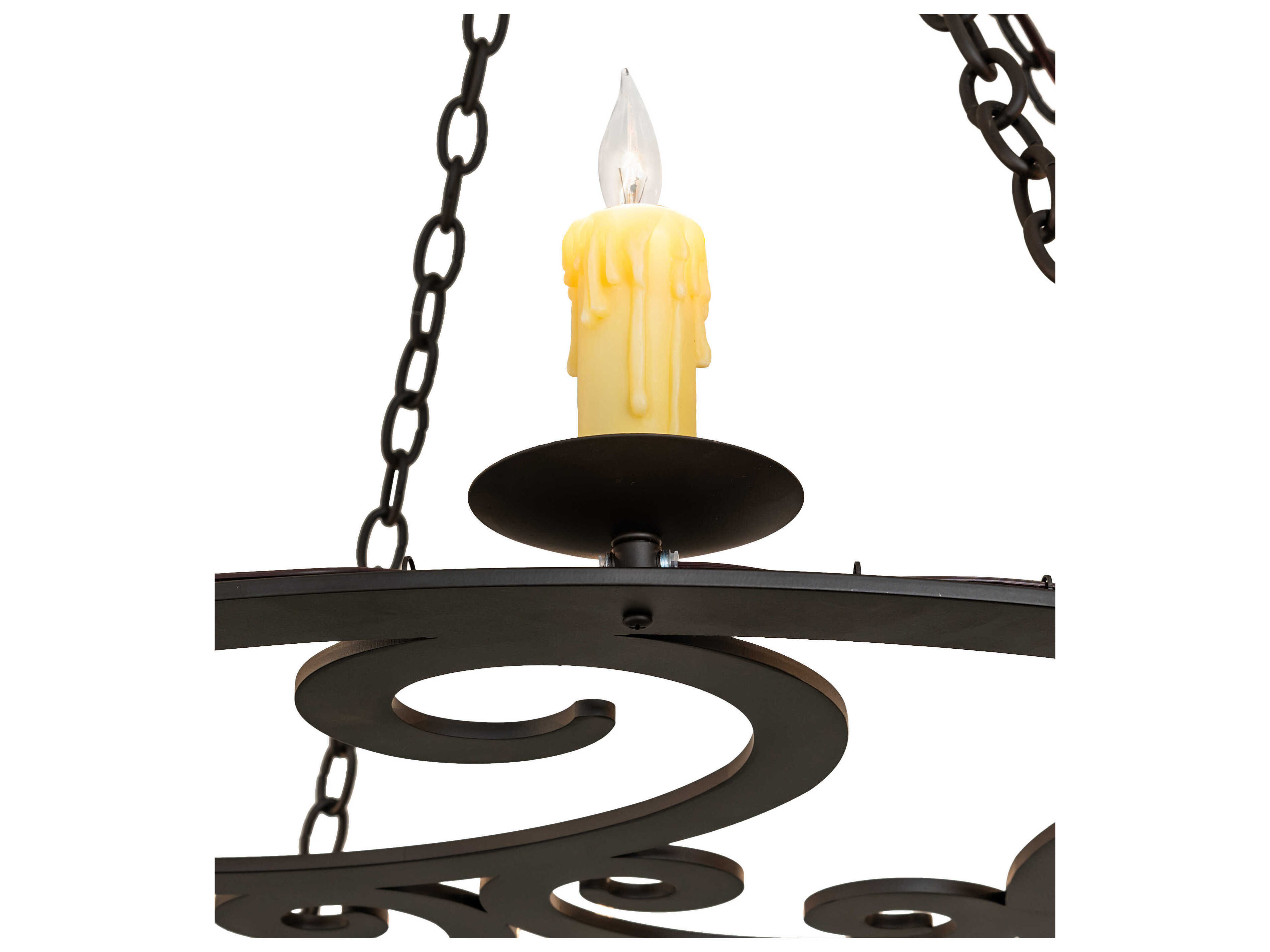 Meyda Ashley 8-Light Oil Rubbed Bronze Chandelier