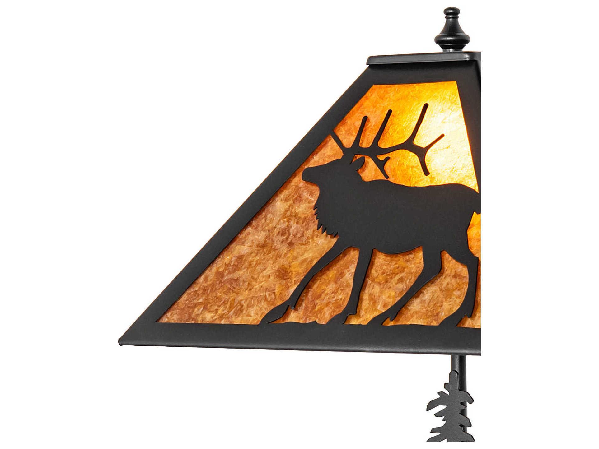 Meyda Lone Elk  Table Lamp