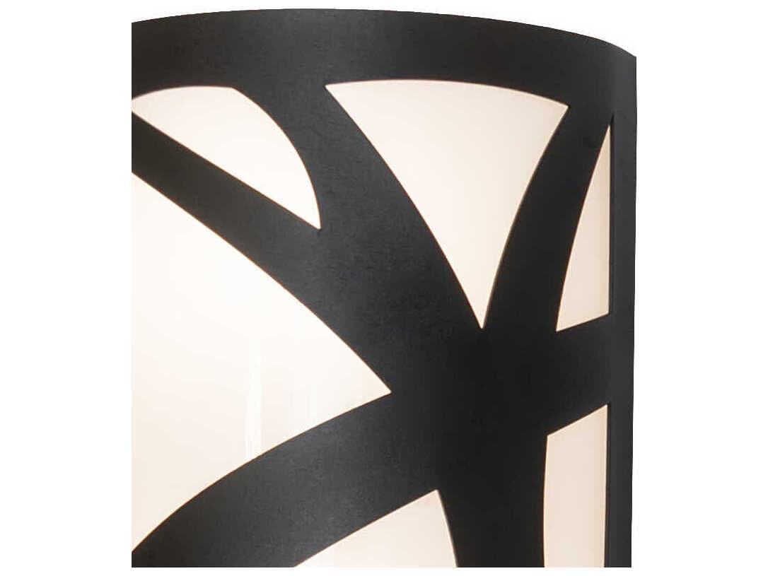 Meyda Mosaic 2-Light Wrought Iron Wall Sconce