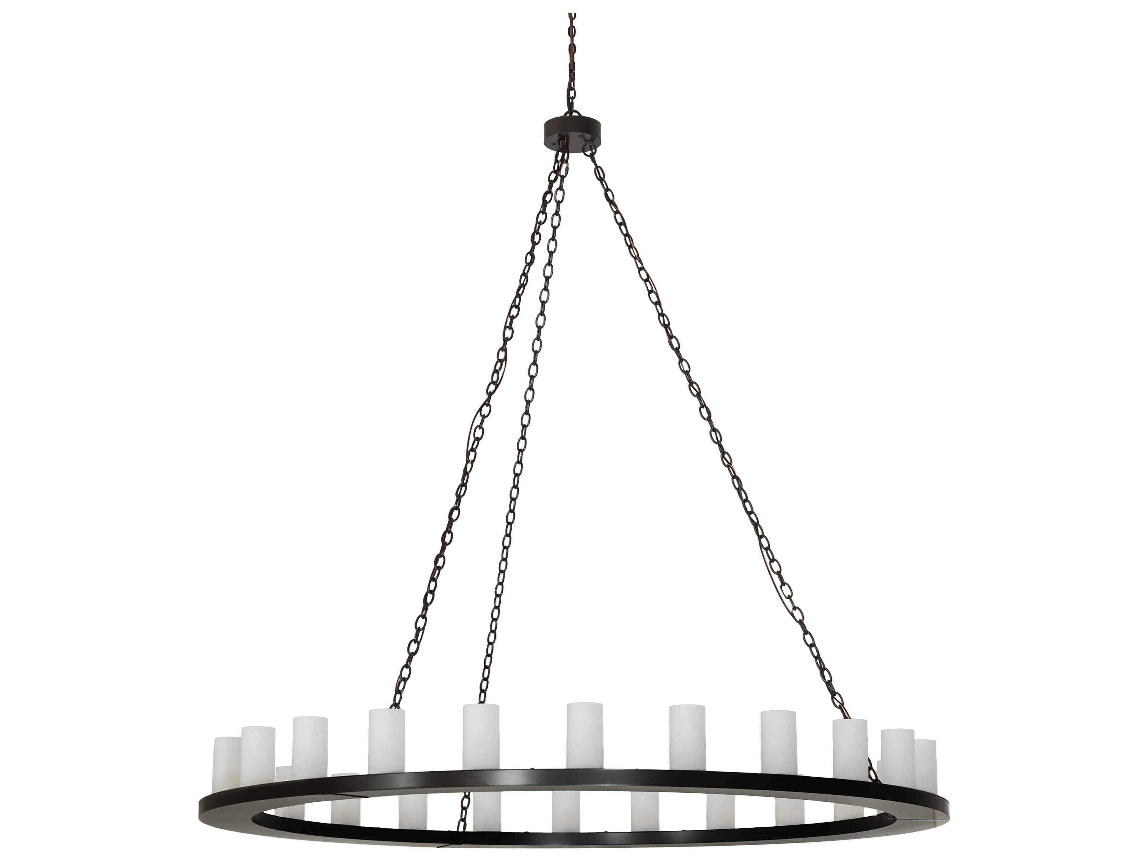 Meyda Loxley 24-Light Timeless Bronze Chandelier