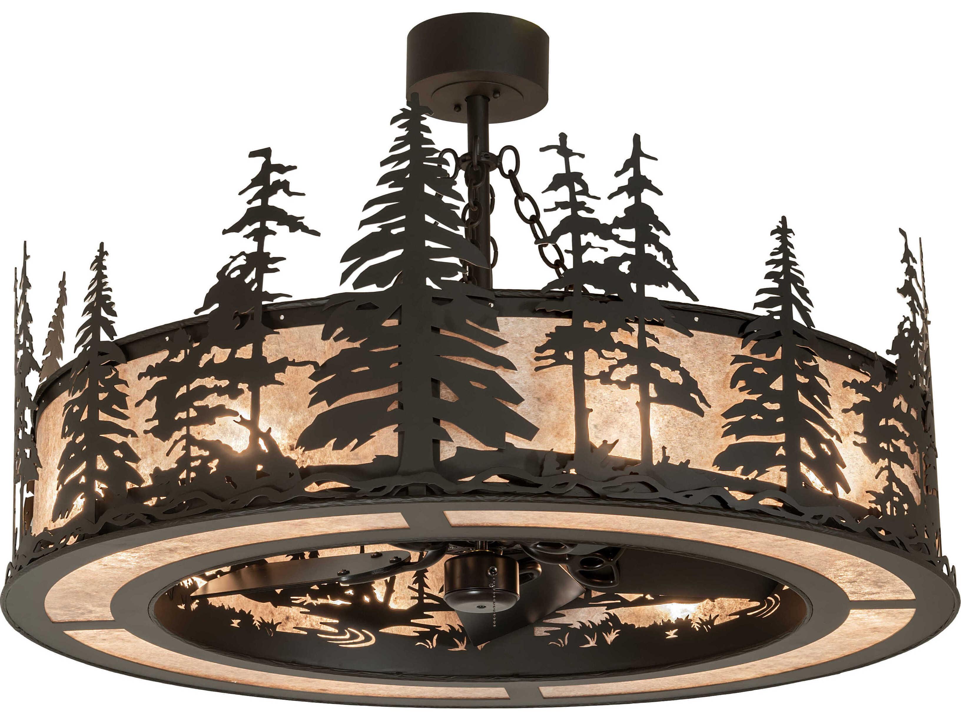 Meyda Tall Pines 45" Ceiling Fan