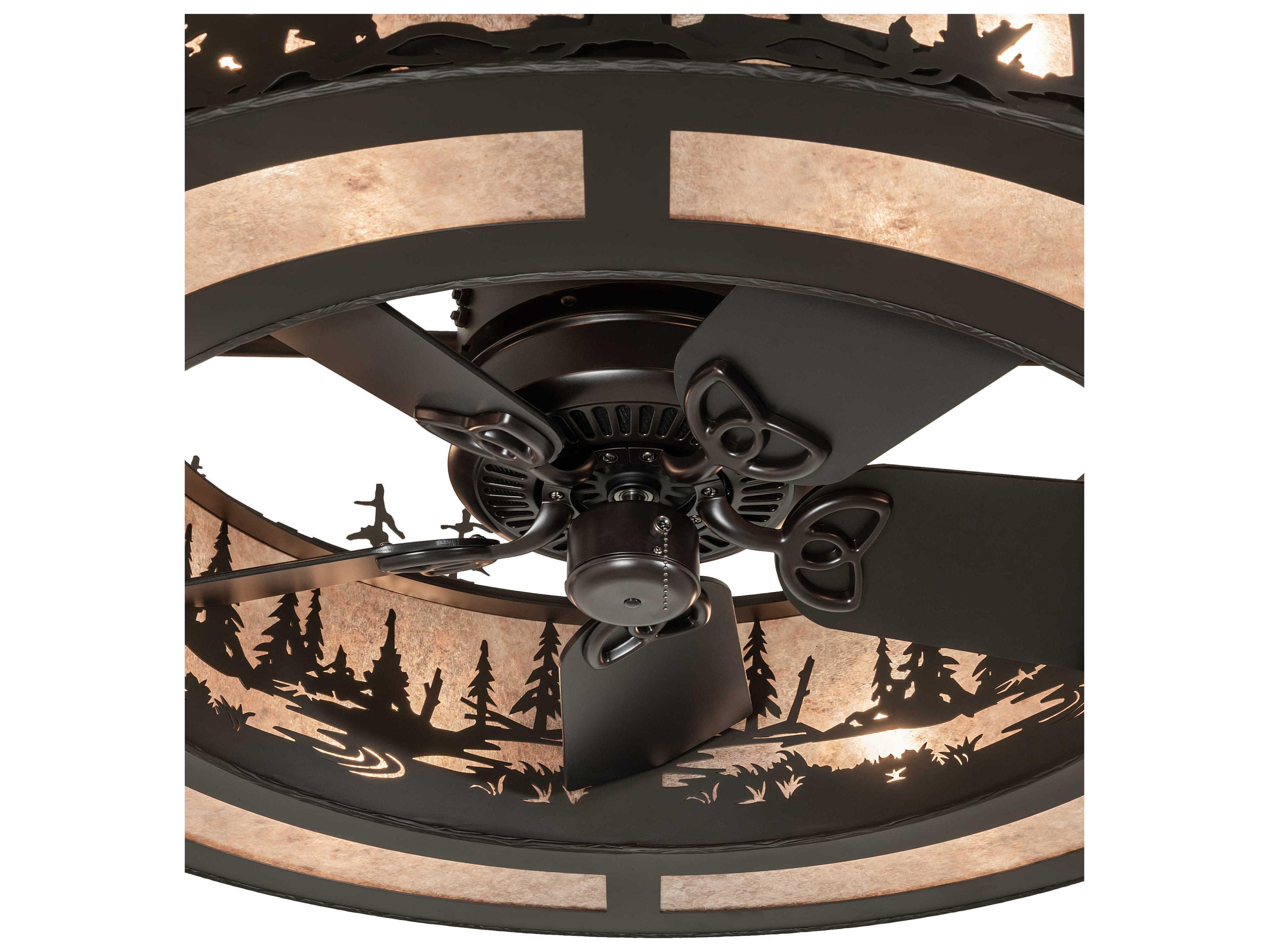 Meyda Tall Pines 45" Ceiling Fan