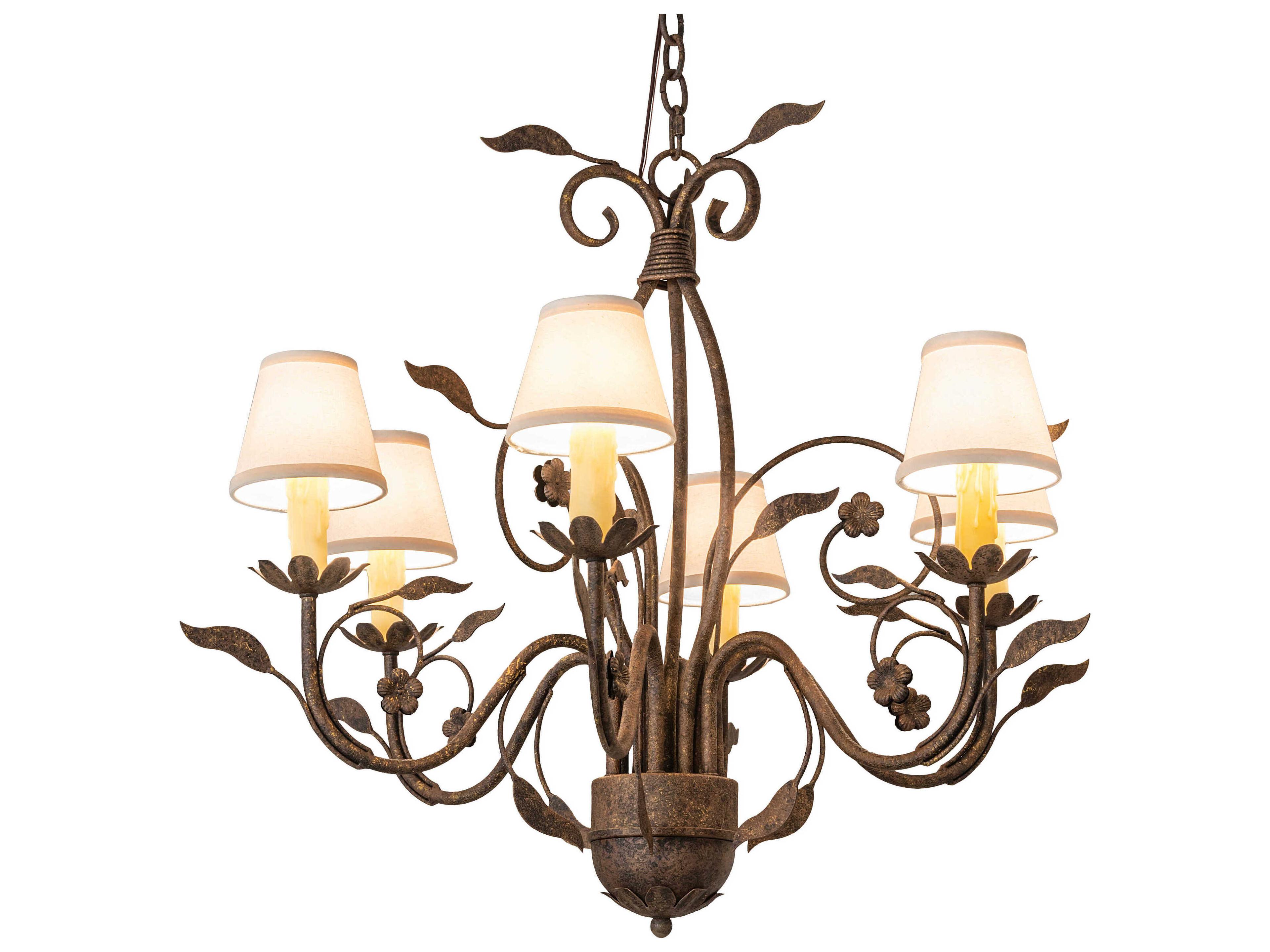 Meyda Bordeaux Antiquity Chandelier