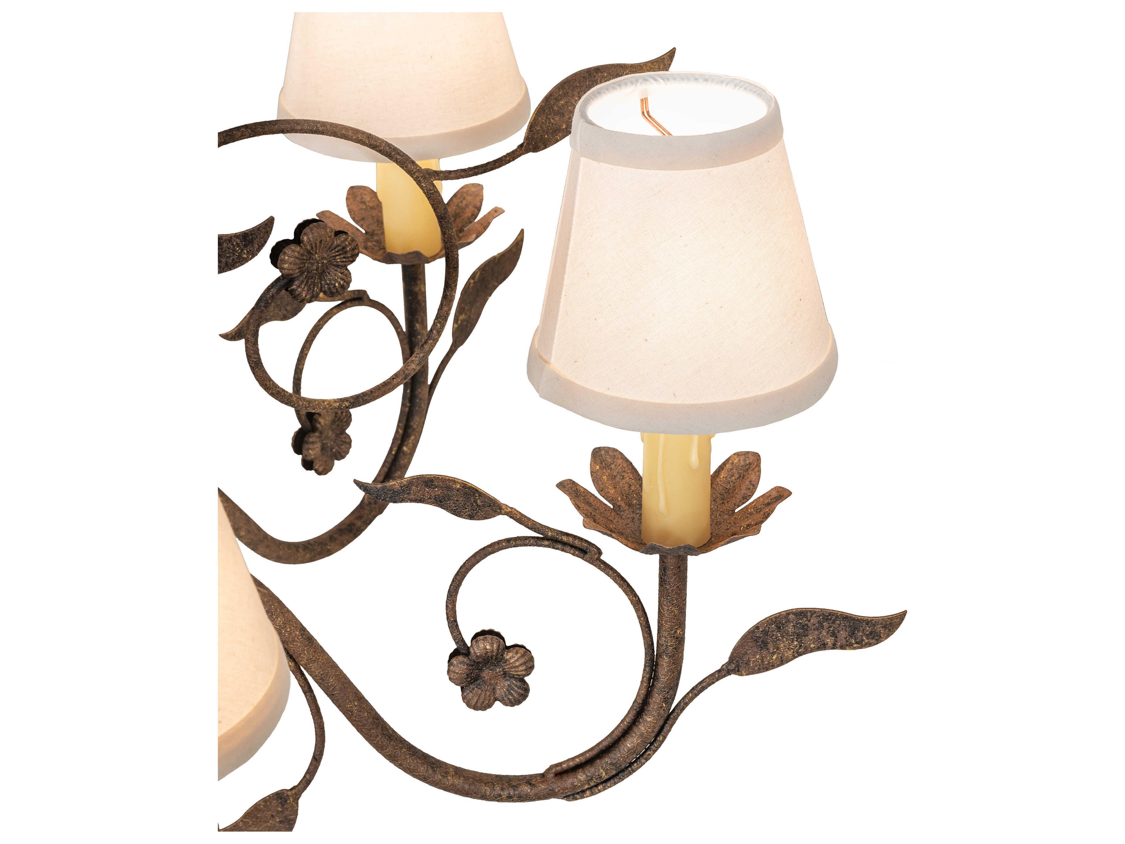 Meyda Bordeaux Antiquity Chandelier