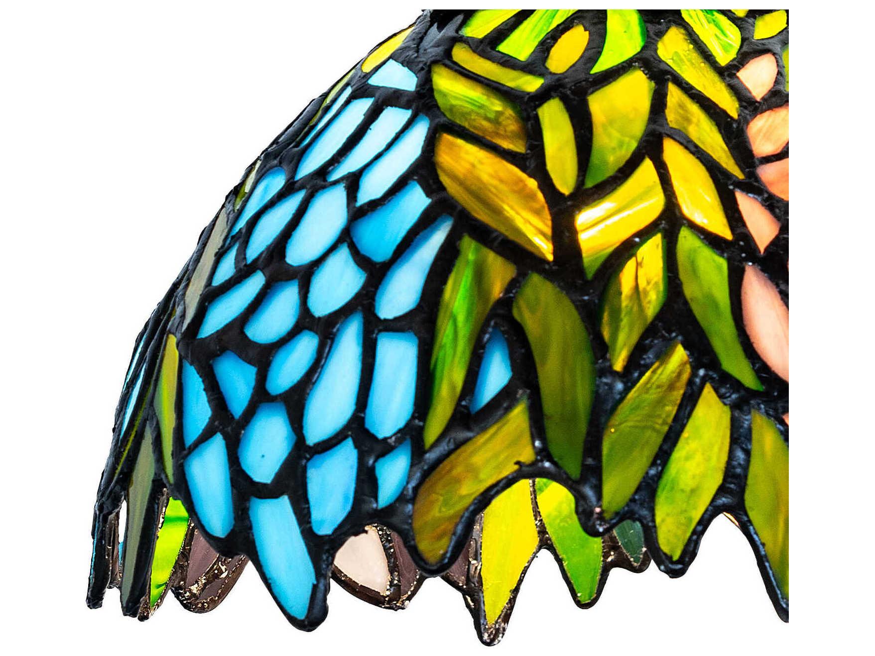 Meyda Tiffany Honey Locust 1-Light Mahogany Bronze Wall Sconce