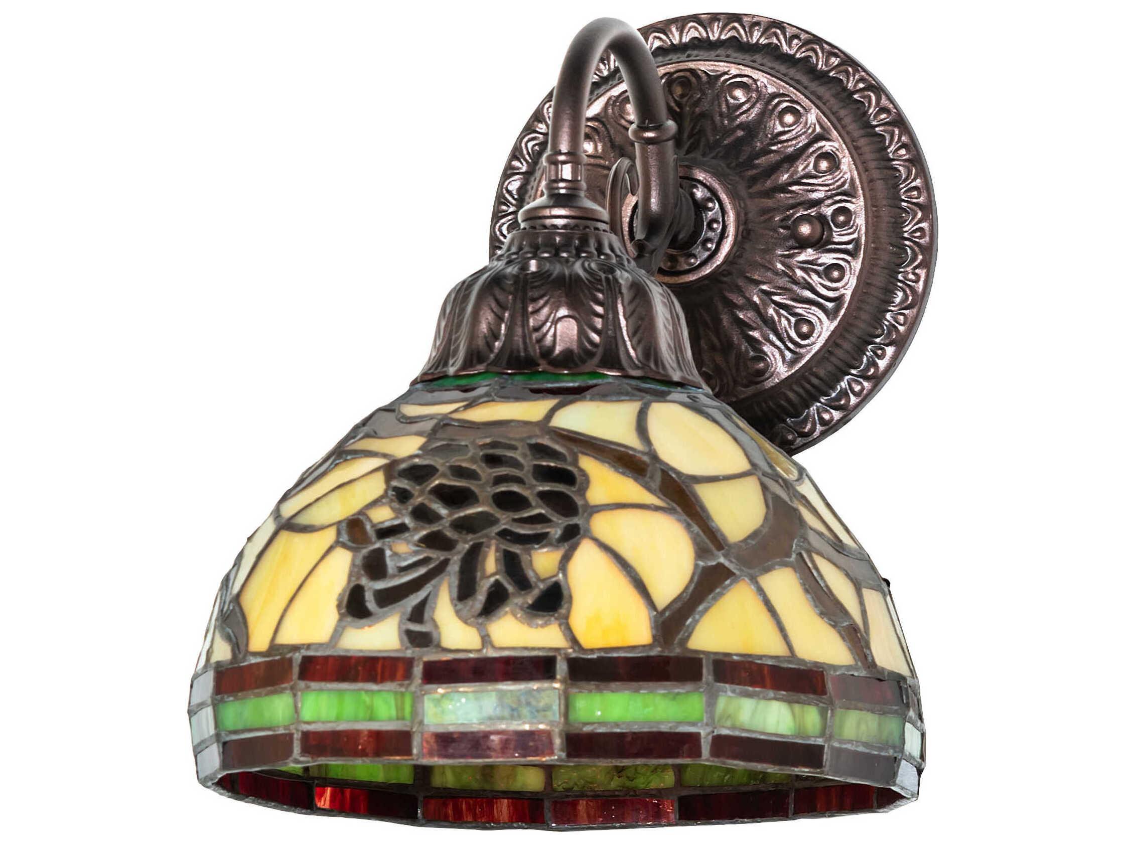 Meyda Pinecone 1-Light Mahogany Bronze Wall Sconce