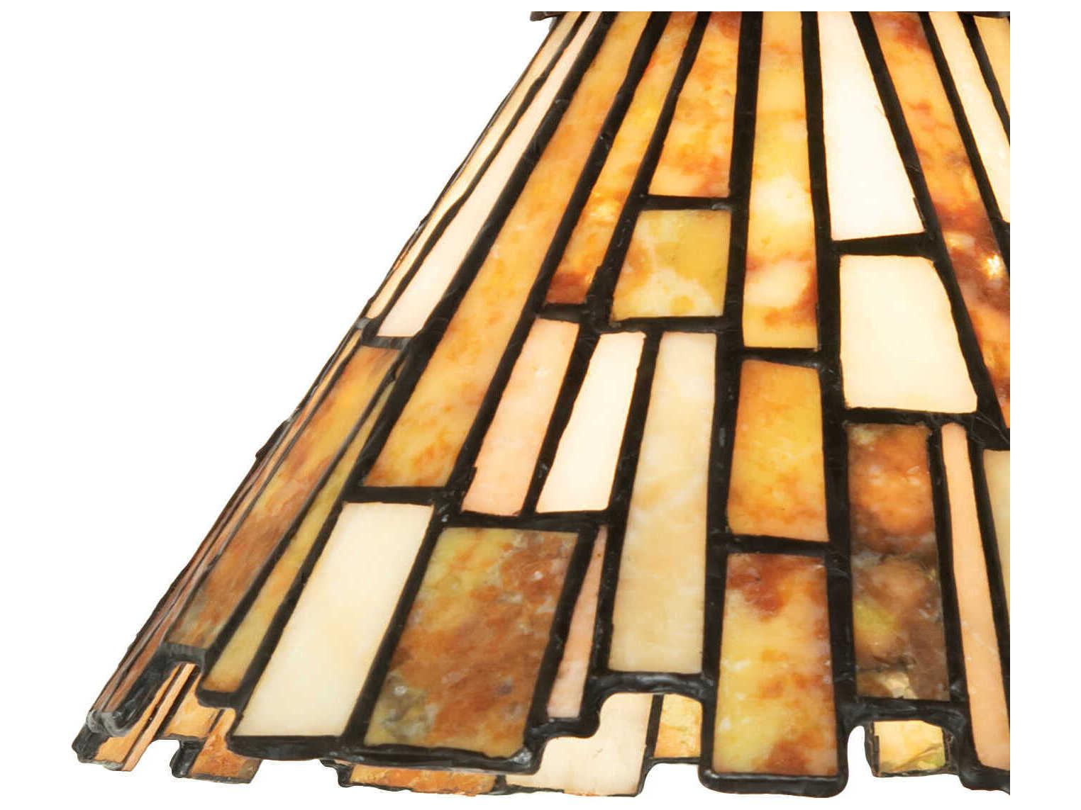 Meyda Delta 1-Light Mahogany Bronze Wall Sconce