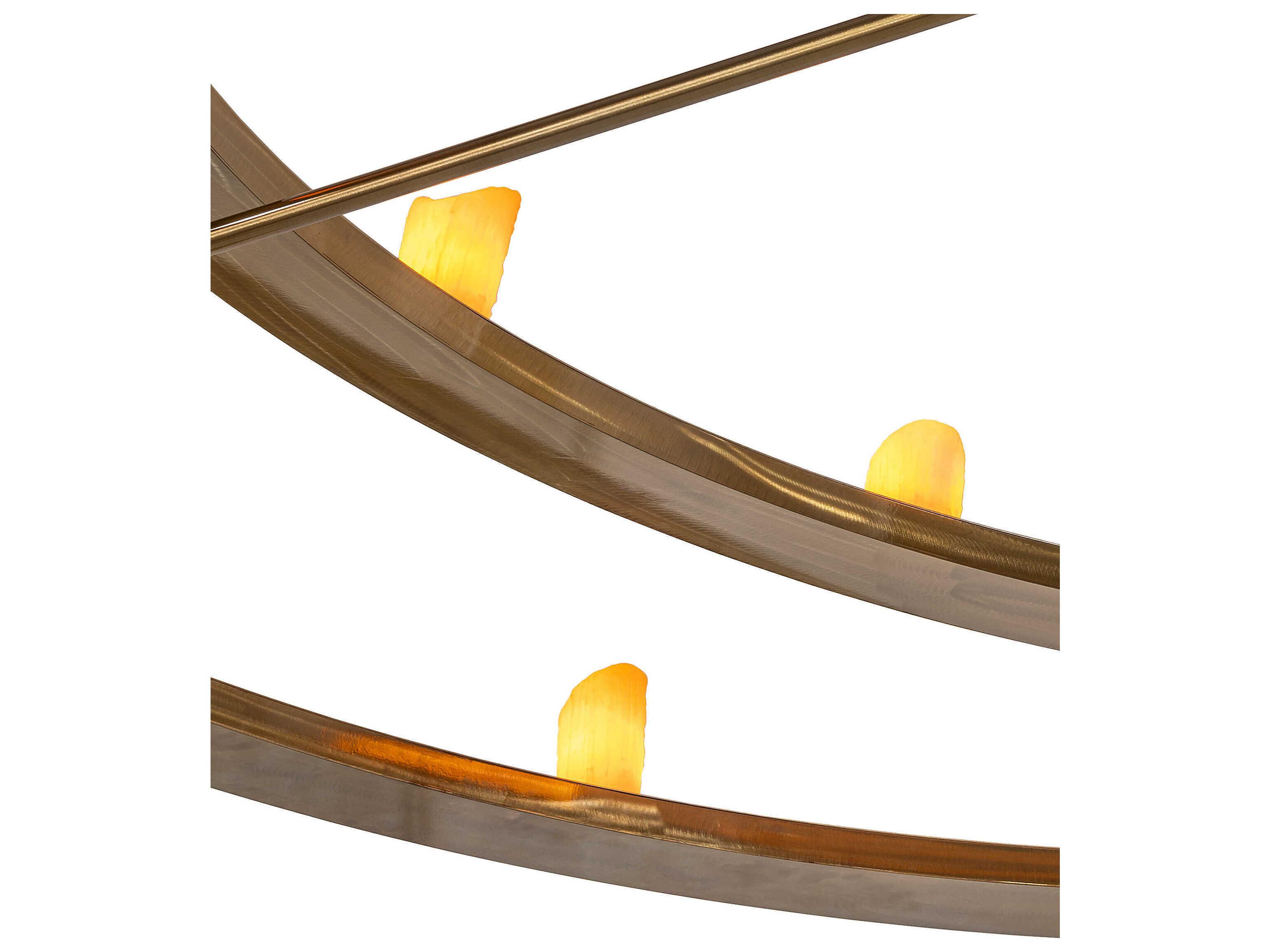 Meyda Donner 24-Light Brass Chandelier